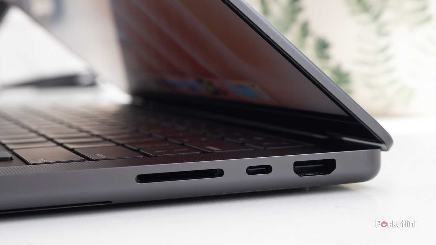 The M4 MacBook Pro's USB-C port.