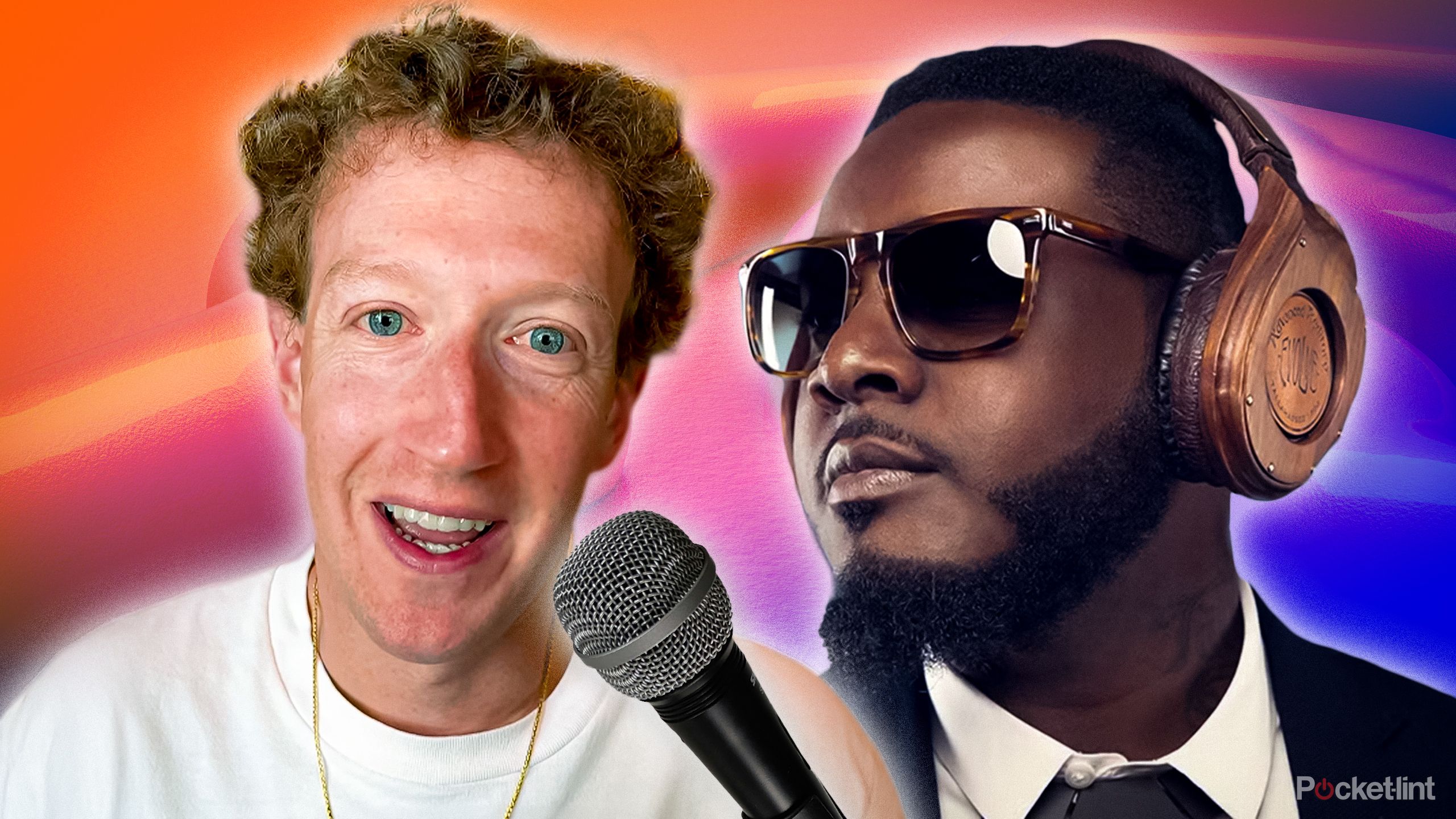 Mark Zuckerberg and T-Pain