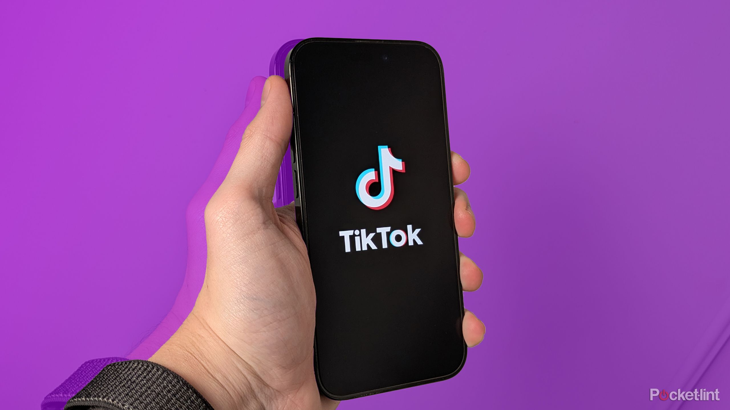 TikTok app on iPhone