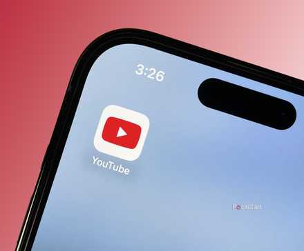 YouTube app on iPhone