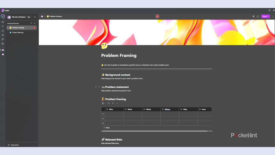 Microsoft Loop Wireframes Looping you in: I wanted more from this Microsoft tool