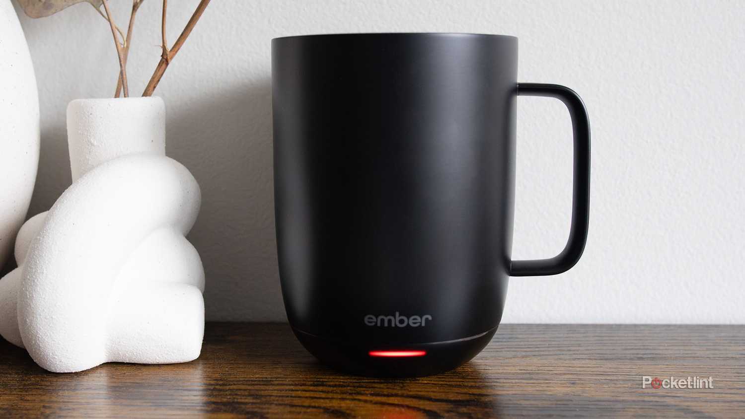 The Ember Mug 2 on a desk 