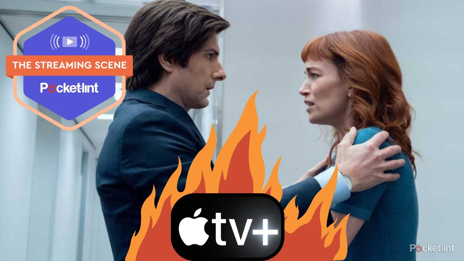 Streaming scene Apple TV Severance 