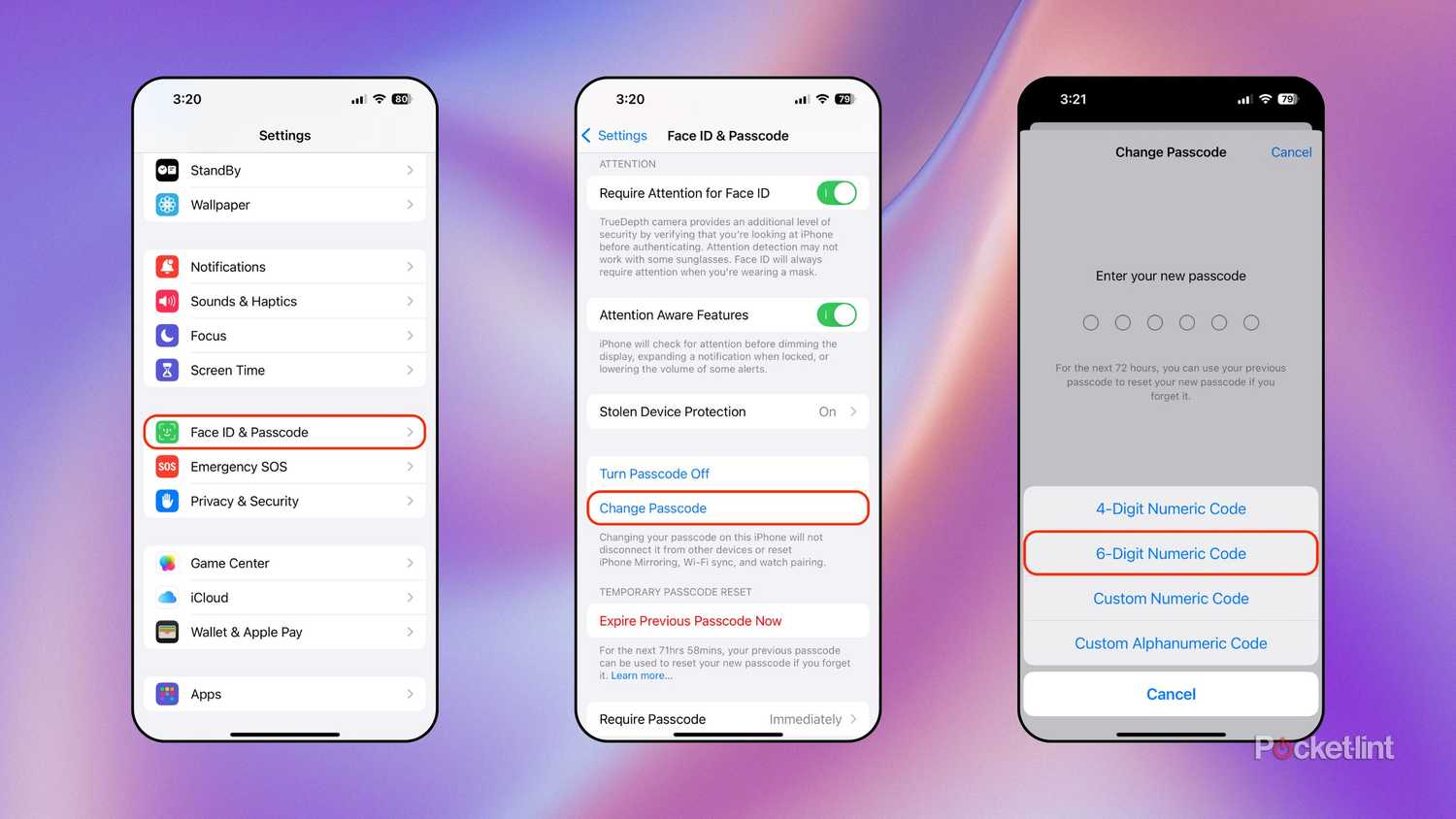If you aren't already using a 6-digit PIN, now is the time to switch