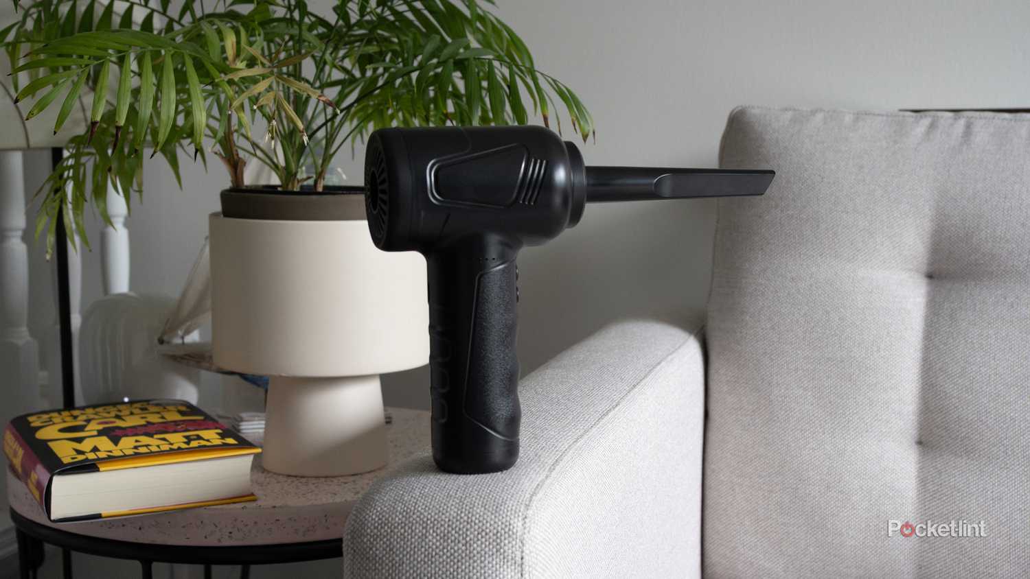 The side of the air duster