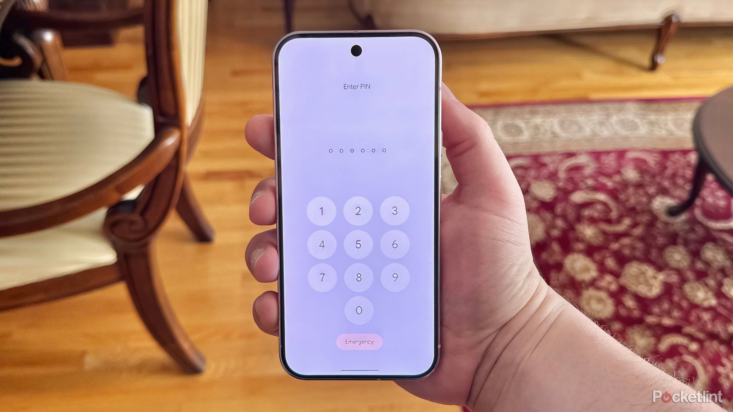 Android enter PIN header image