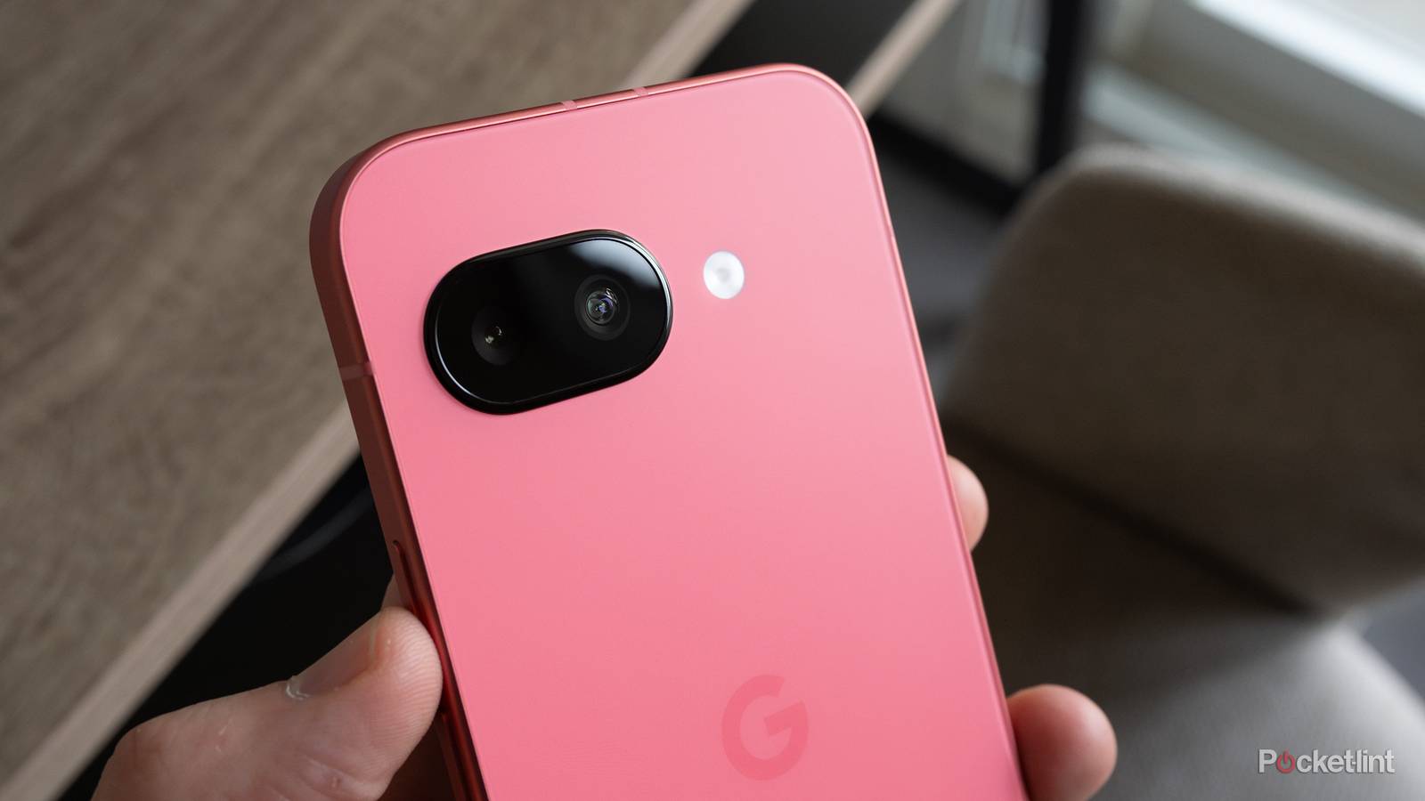 The Pixel 9a's camera bump 