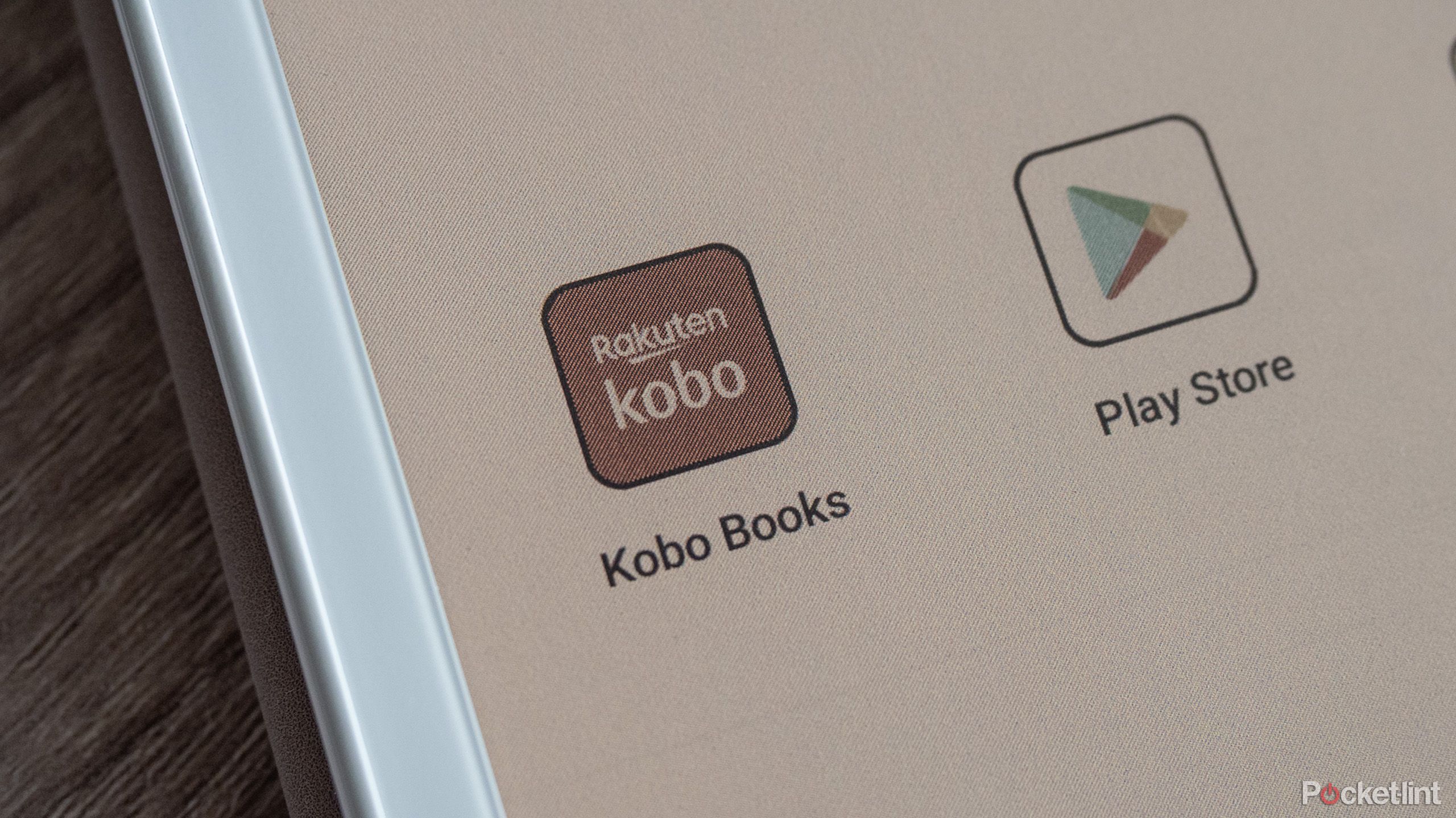 The Kobo app on the Boox Go Color 7