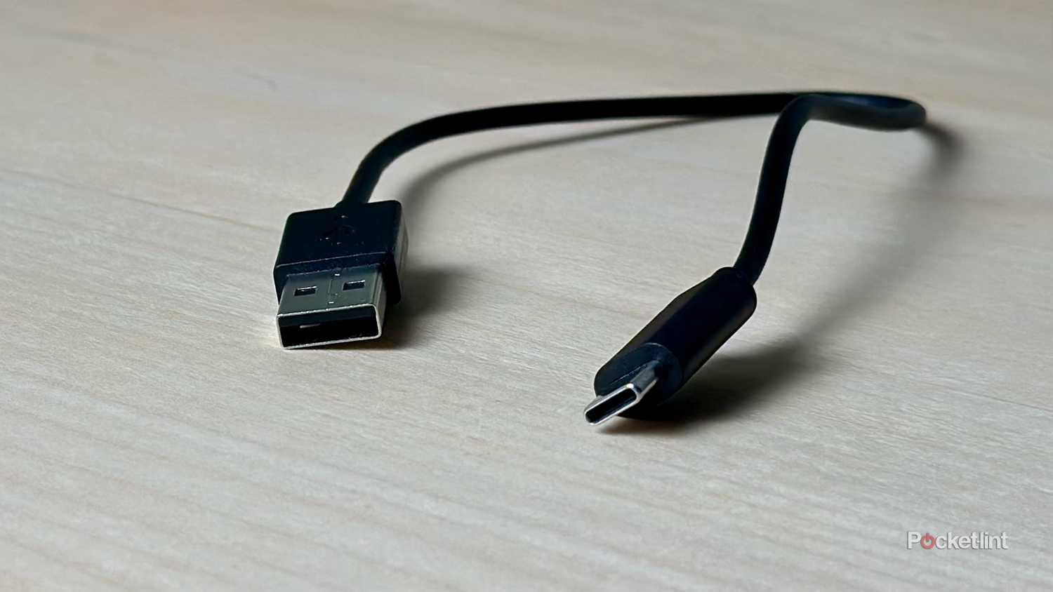 USB-C to Type-A cable.