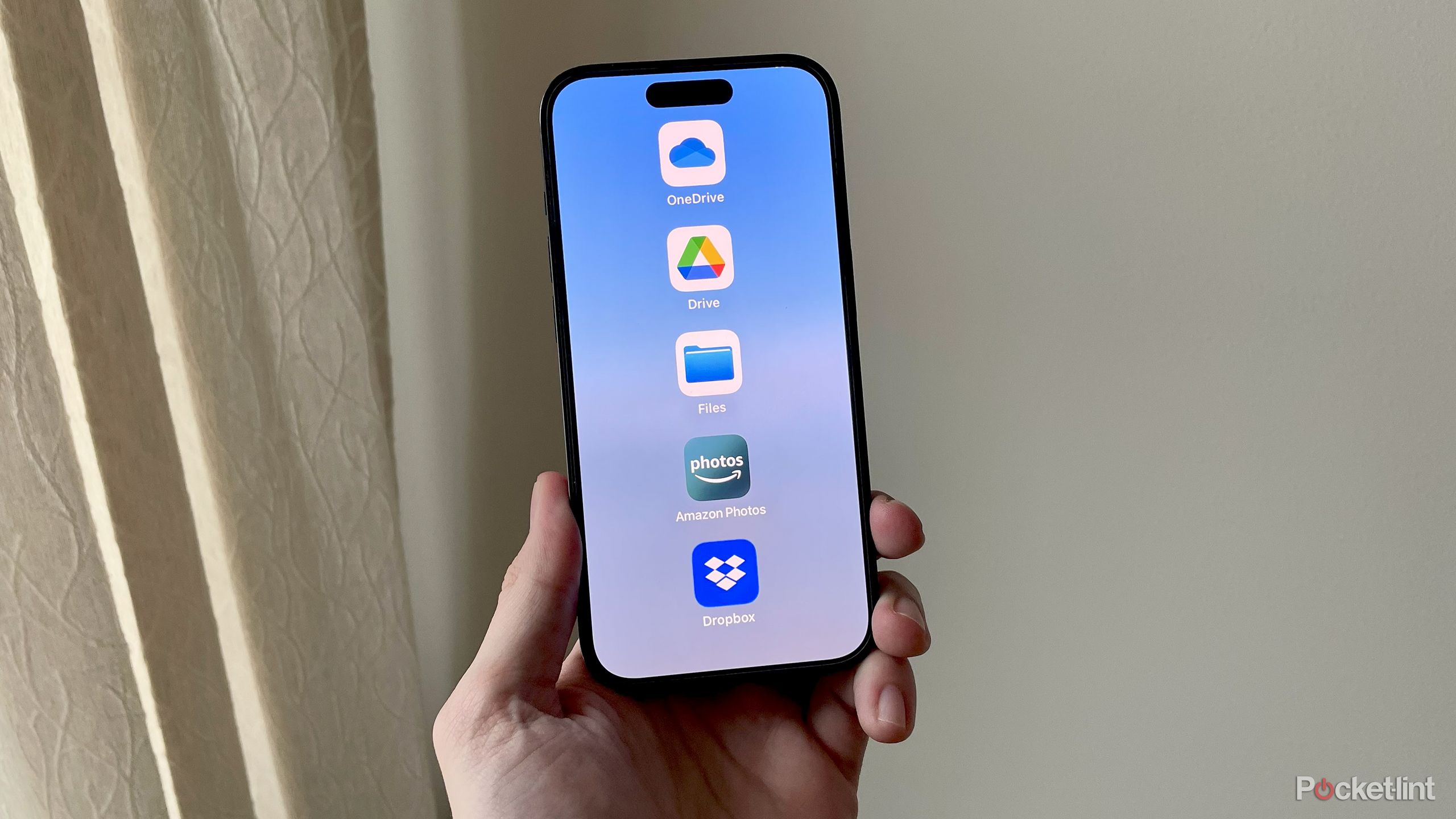 Backup apps on iPhone.