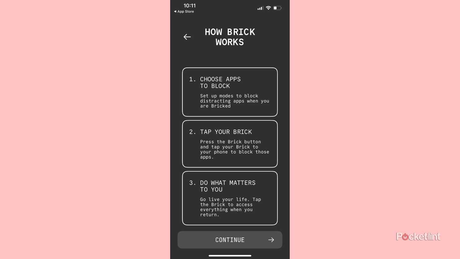 How The Brick works screenshot