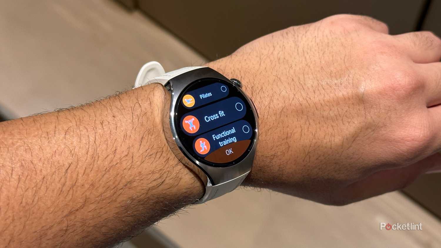 Different workout modes on the Huawei Watch 5
