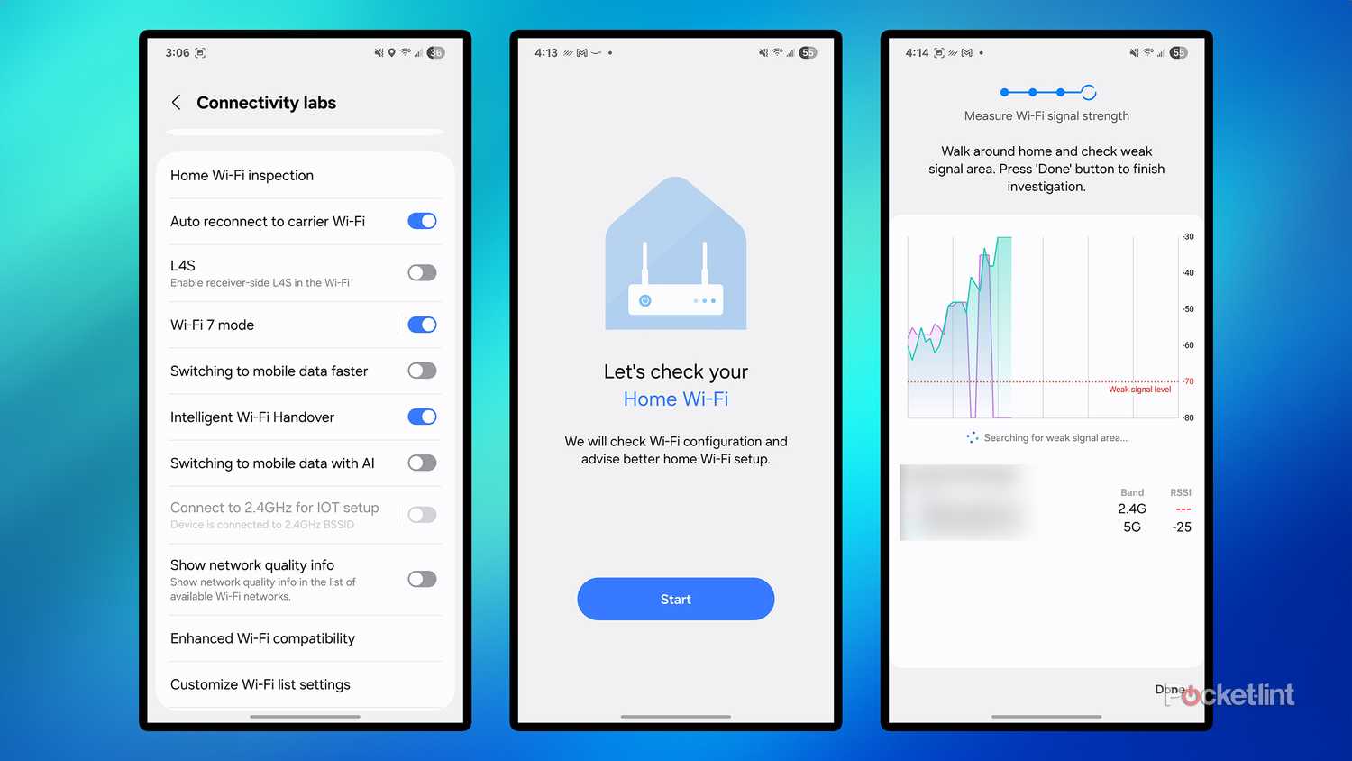 How I access Samsung's secret Wi-Fi settings menu on my phone