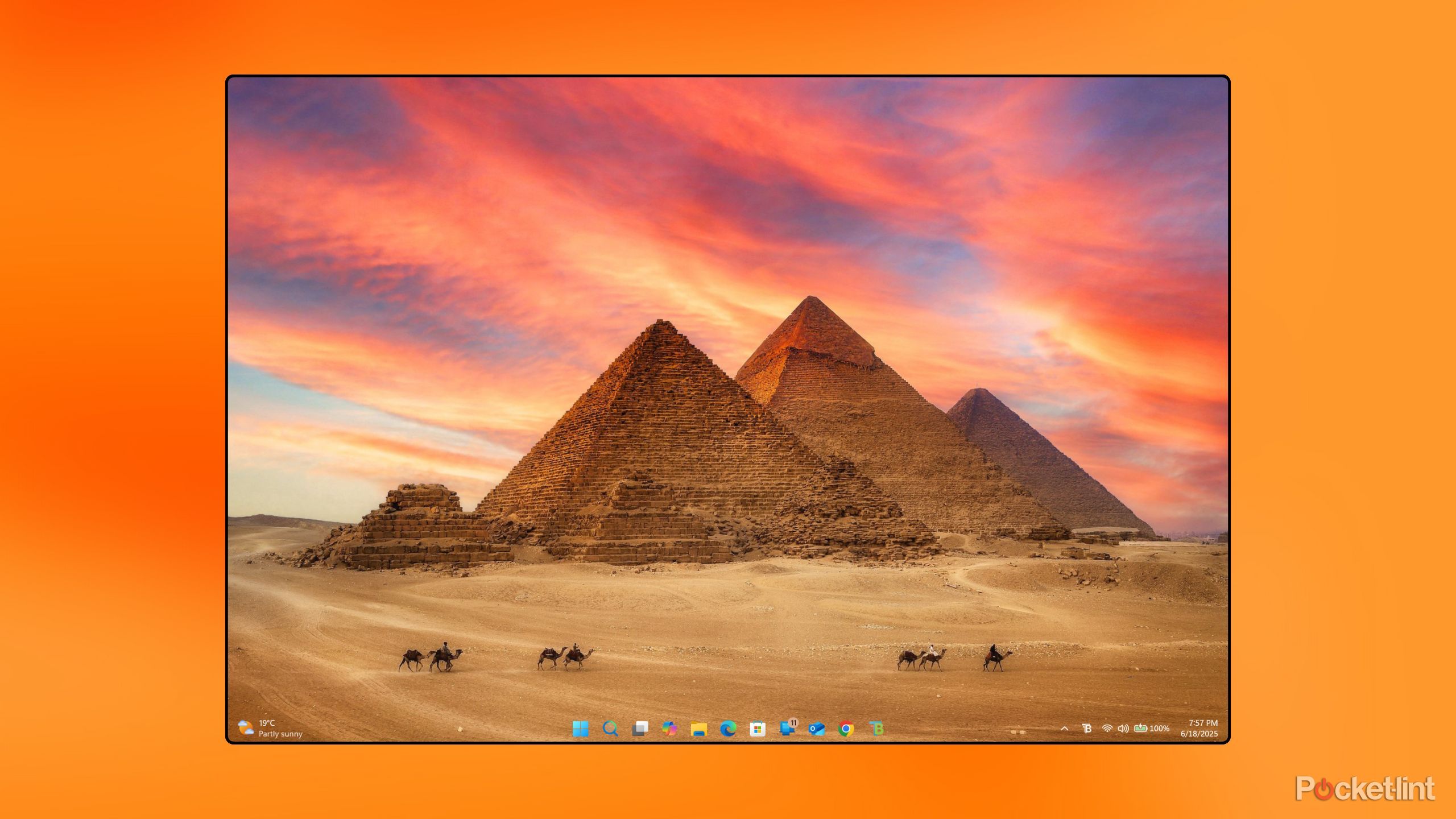 I use this Windows 11 app to make my PC taskbar transparent