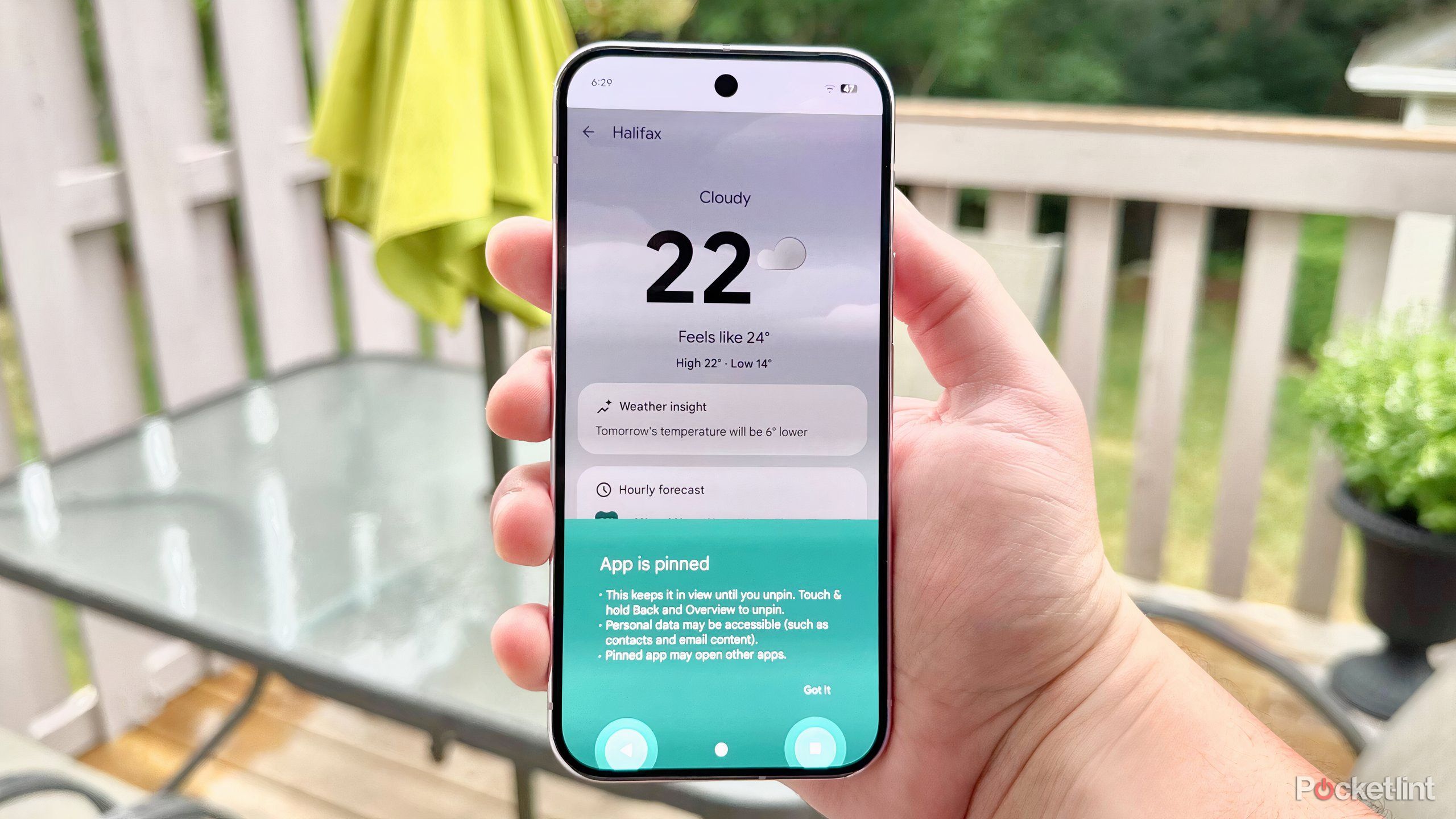Android app pinning hero image