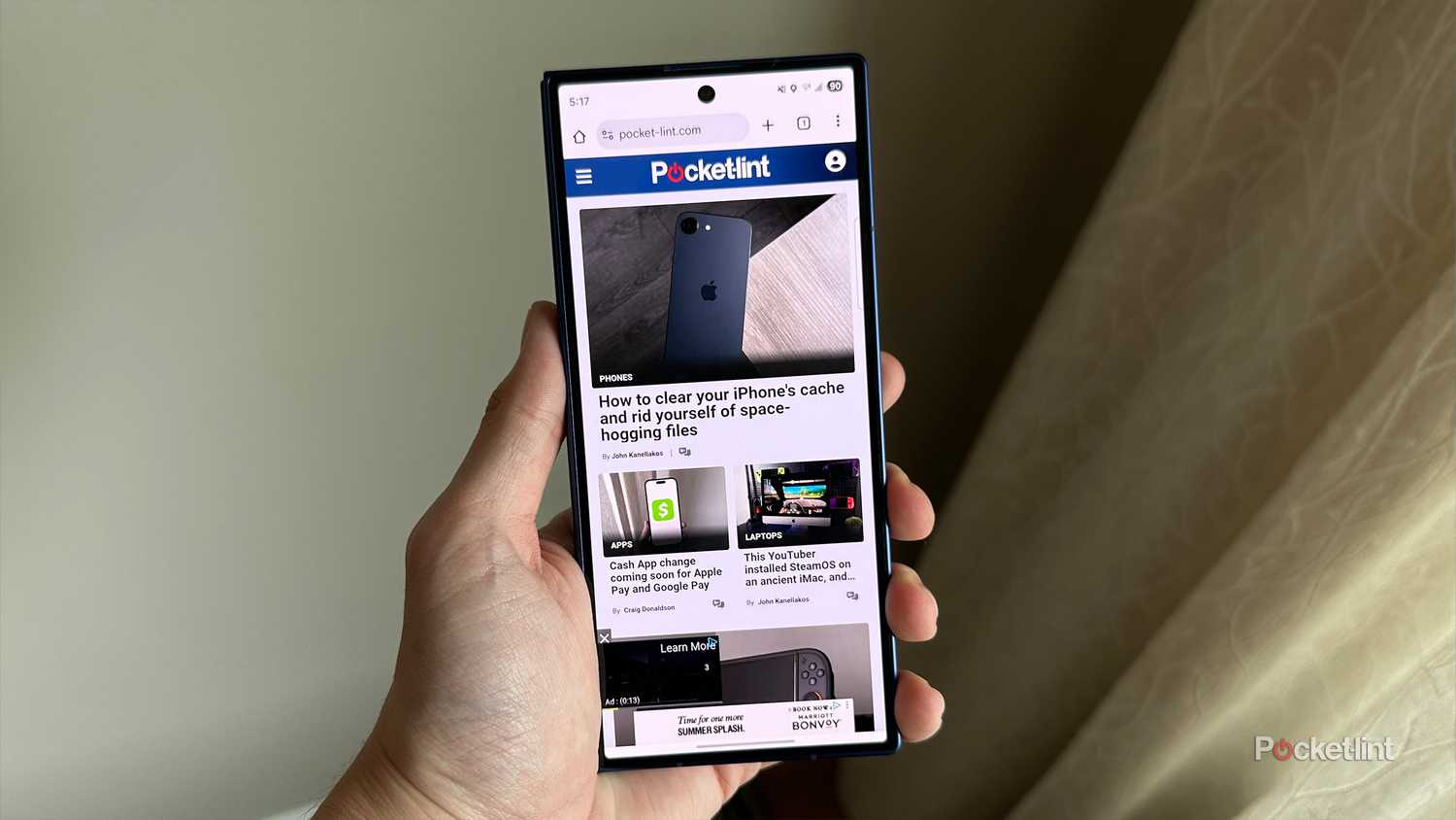 Galaxy Z Fold 7 Cover Display.