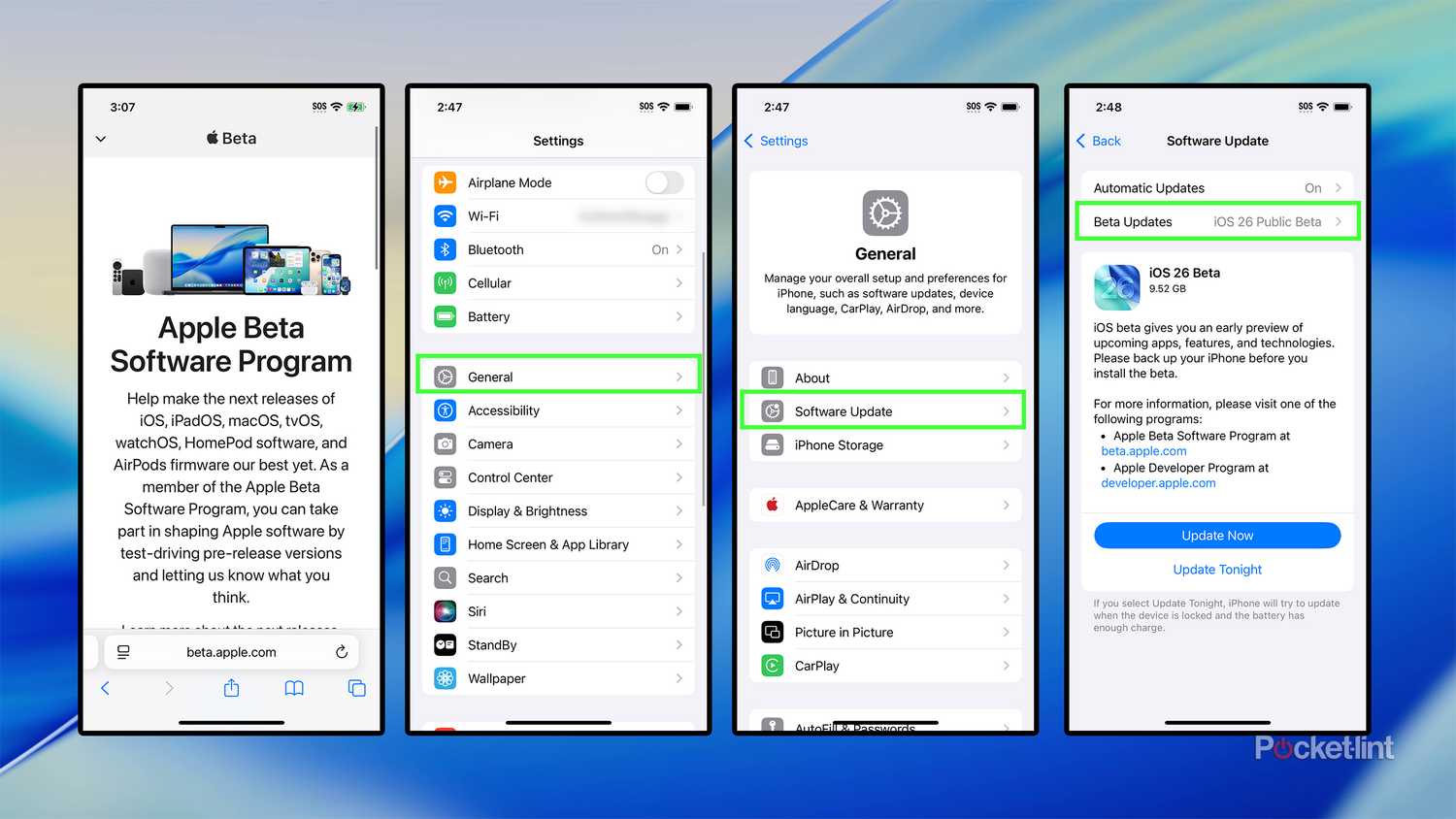 How to download the iOS 26 public beta on your iPhone
