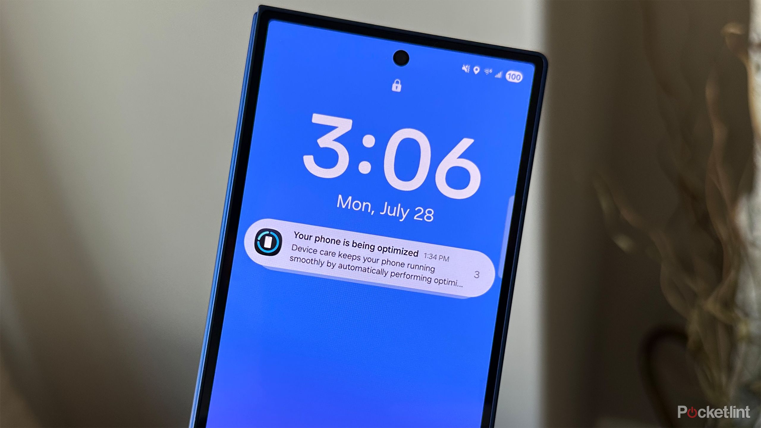 Fold 7 One UI 8 notification.