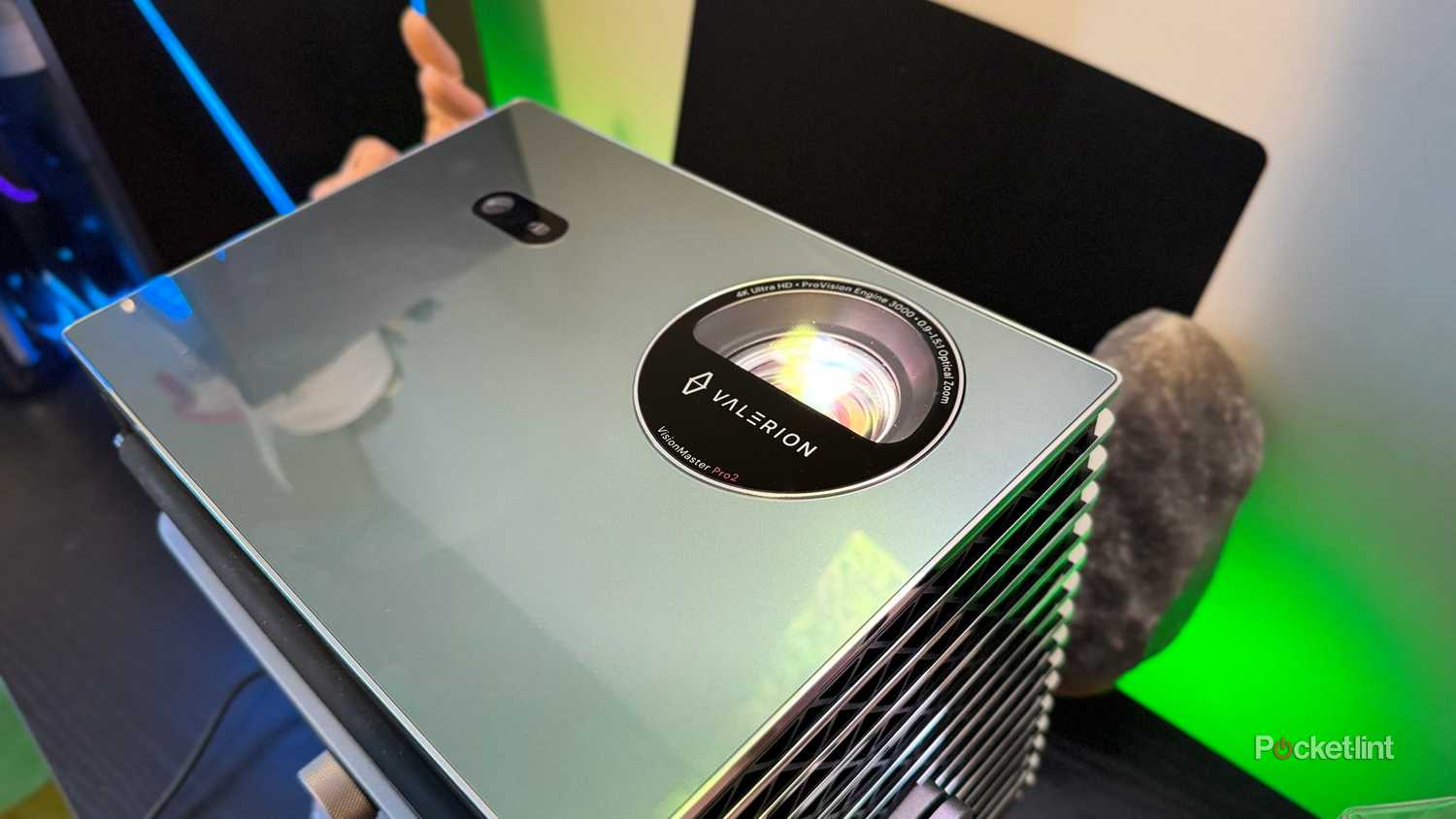 An image of the Valerion VisionMaster Pro 2 facing up.
