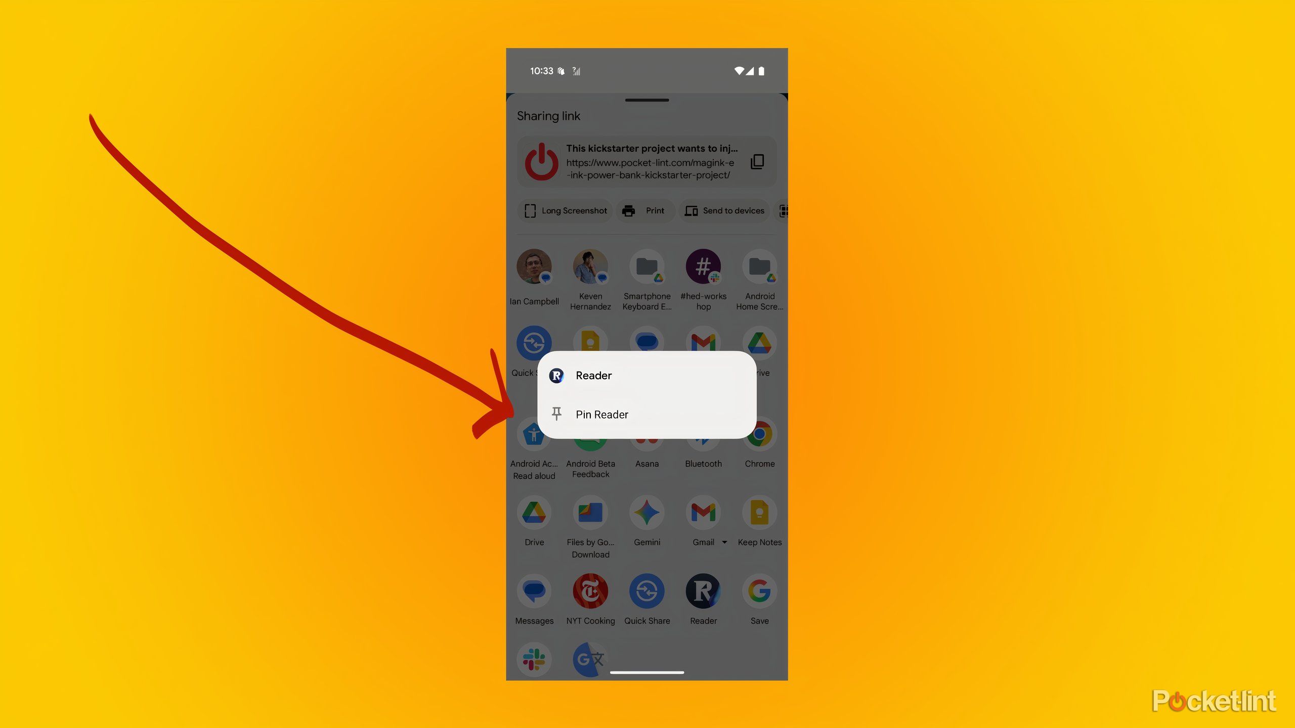 I found a surprisingly simple way to make sharing faster on Android