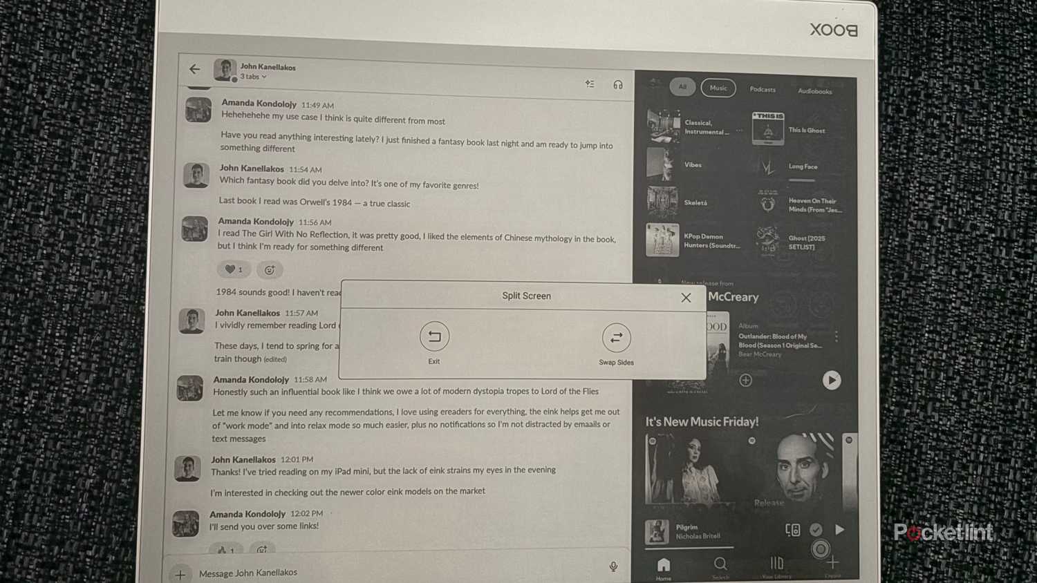 I turned my E Ink tablet into a second screen and it worked ...