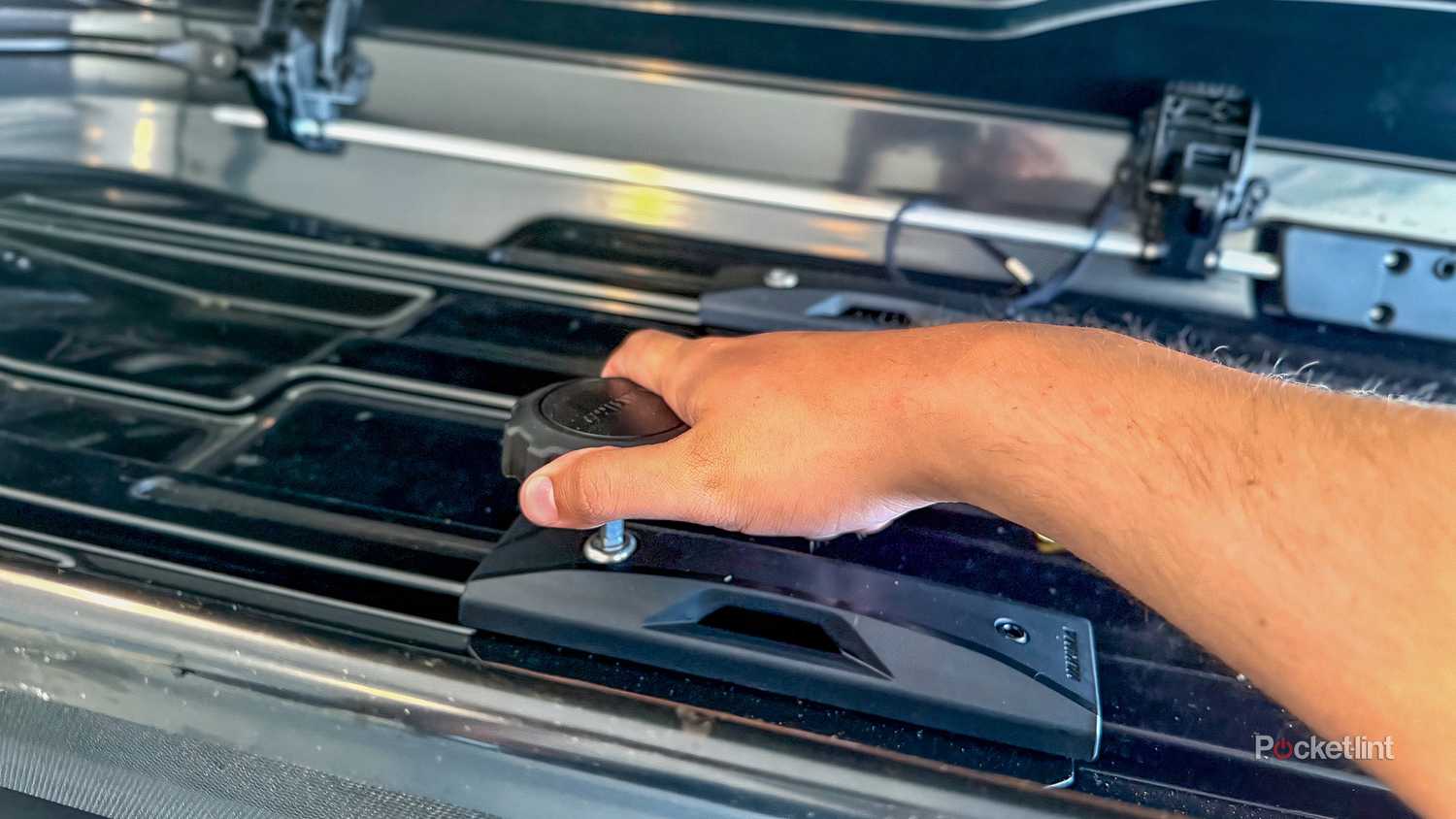 Installing a roof rack