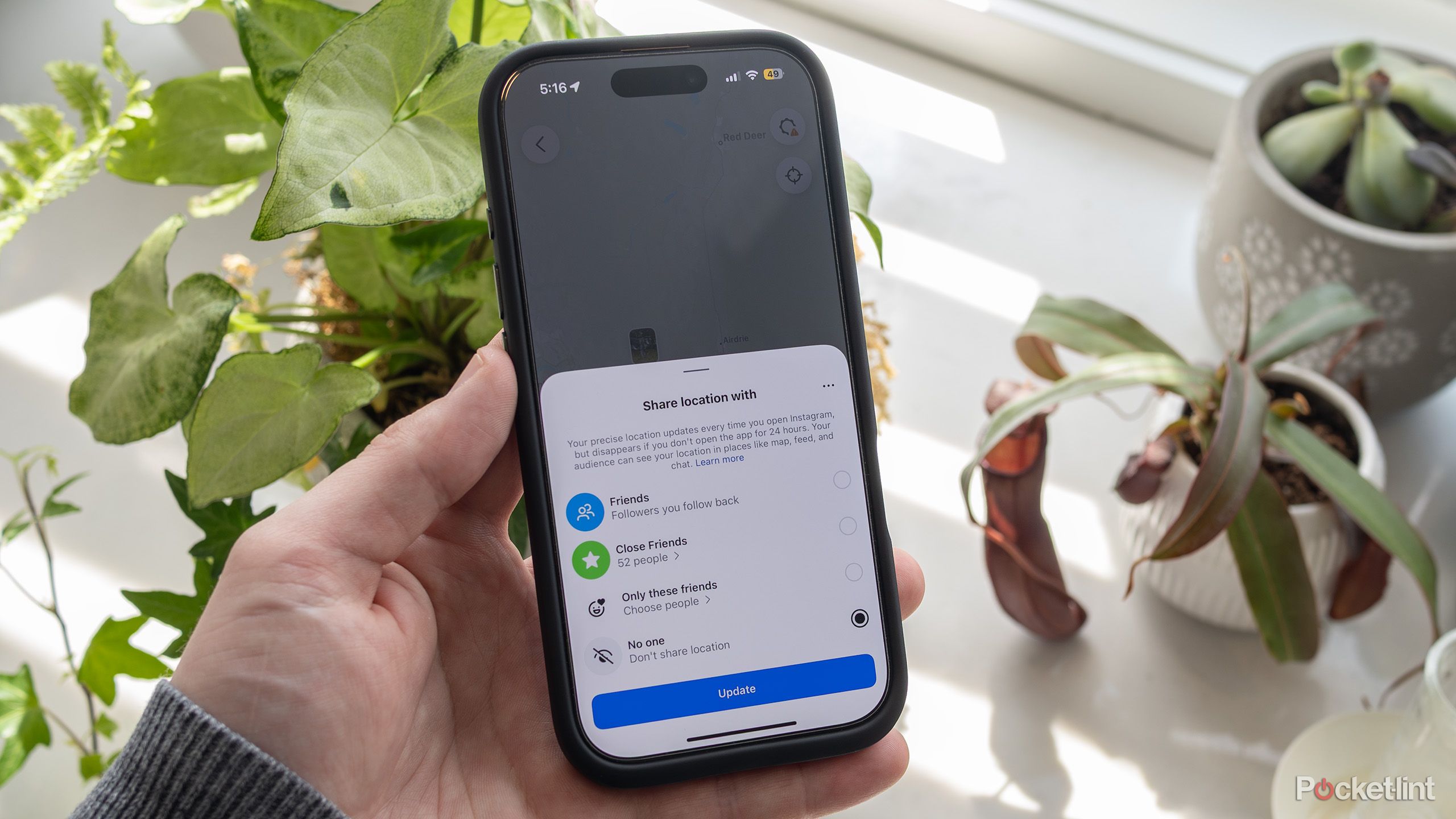 Instagram's Maps feature