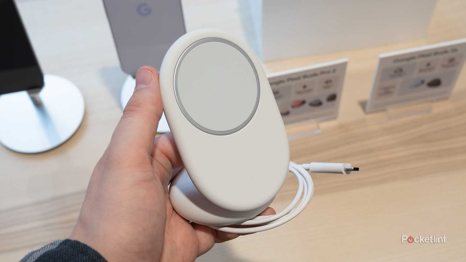 The Pixel 10's Pixelsnap charger
