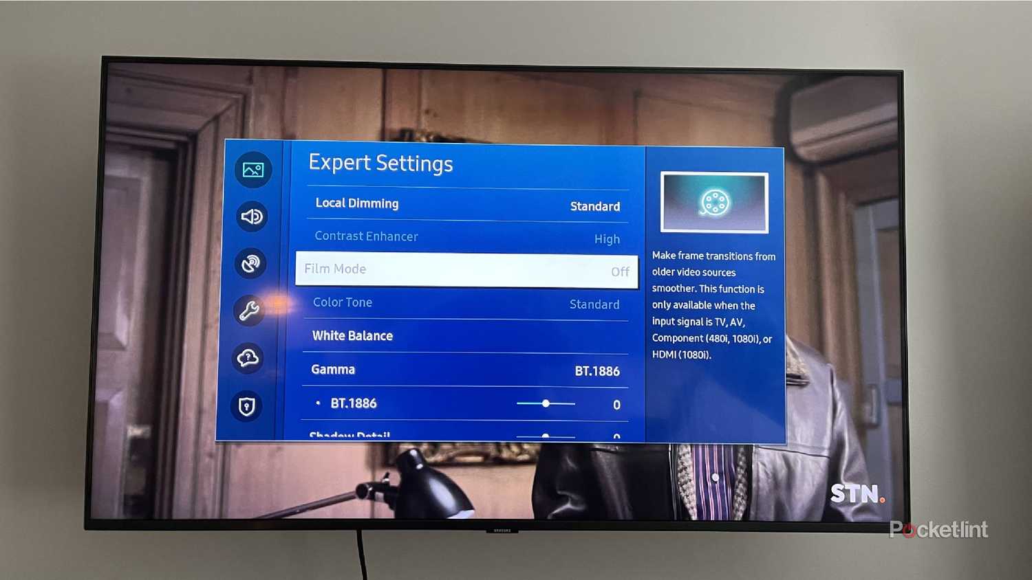 Changing Film mode on Samsung smart TV
