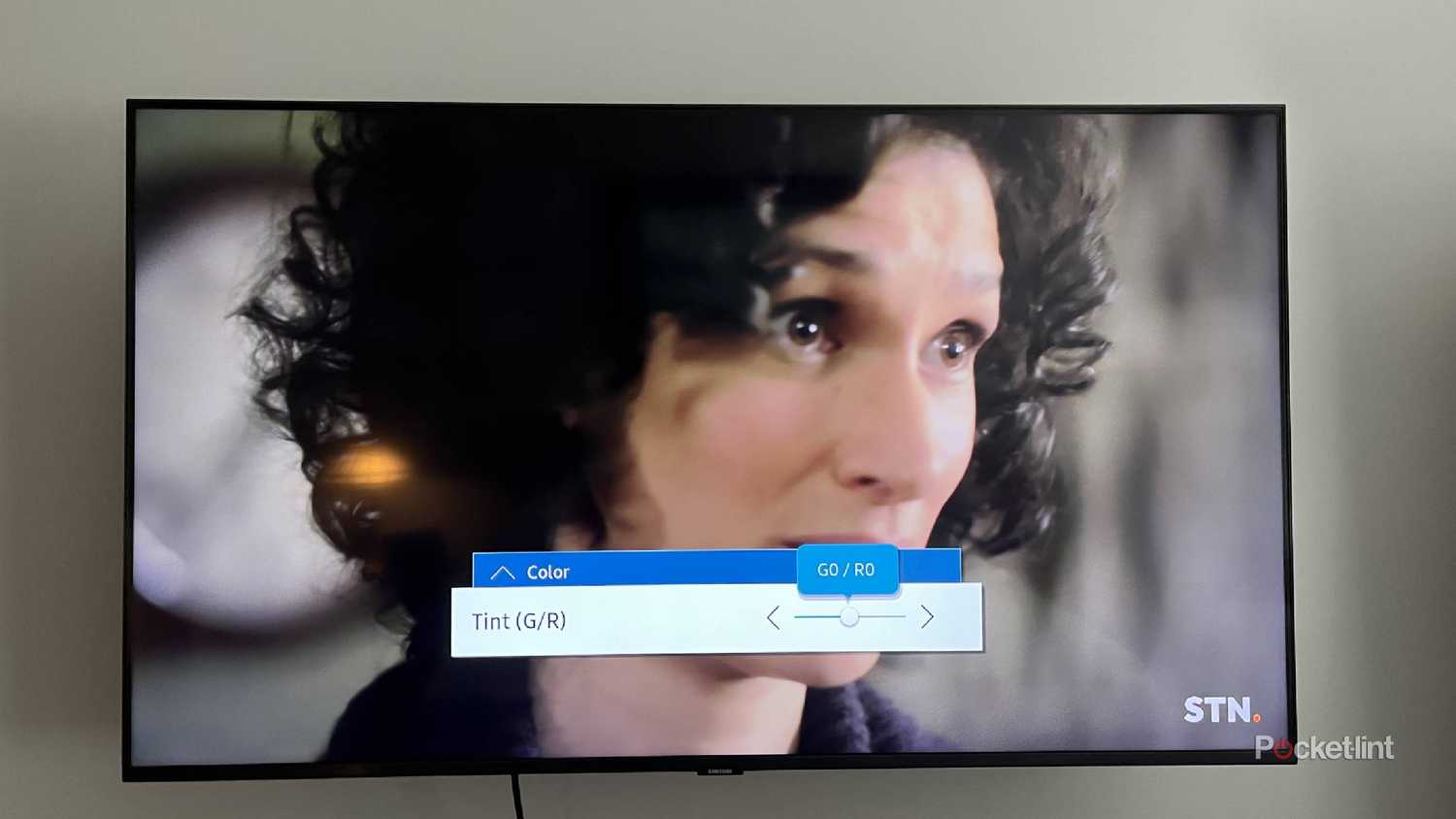 Adjusting the tint on a Samsung smart TV