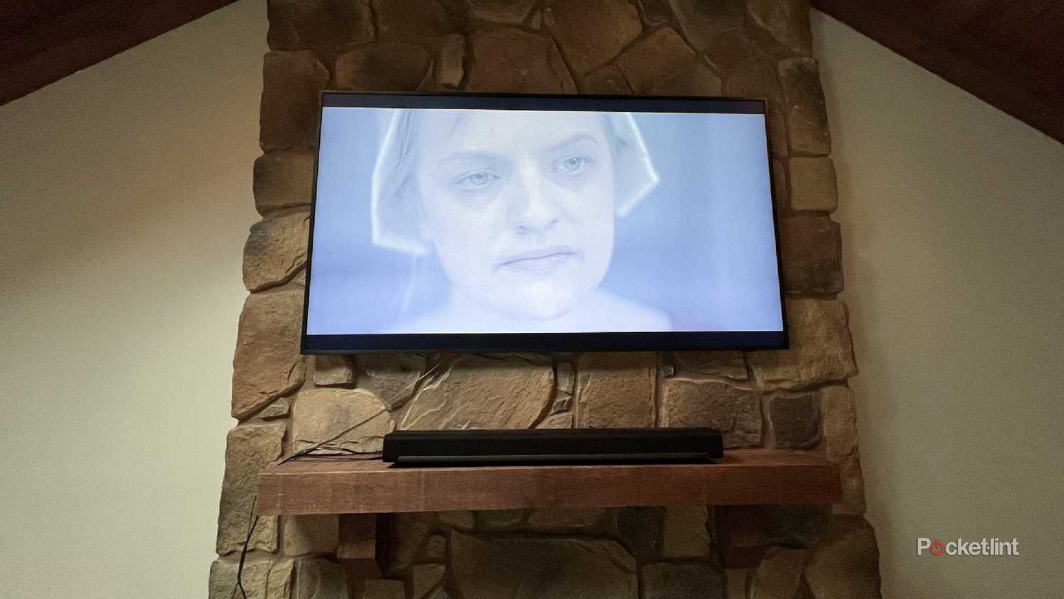TV and a soundbar