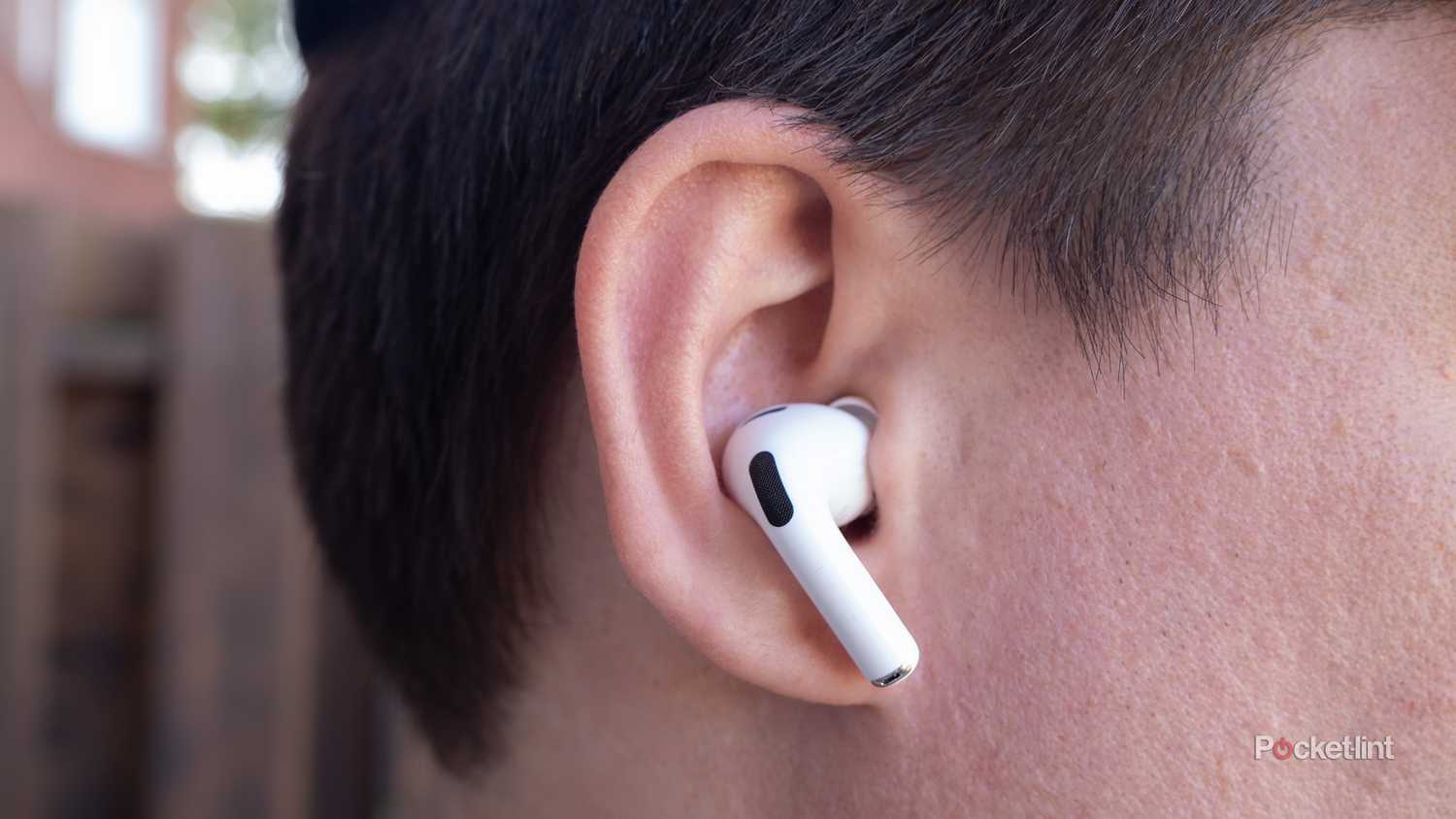 The AirPods Pro 3 in an ear
