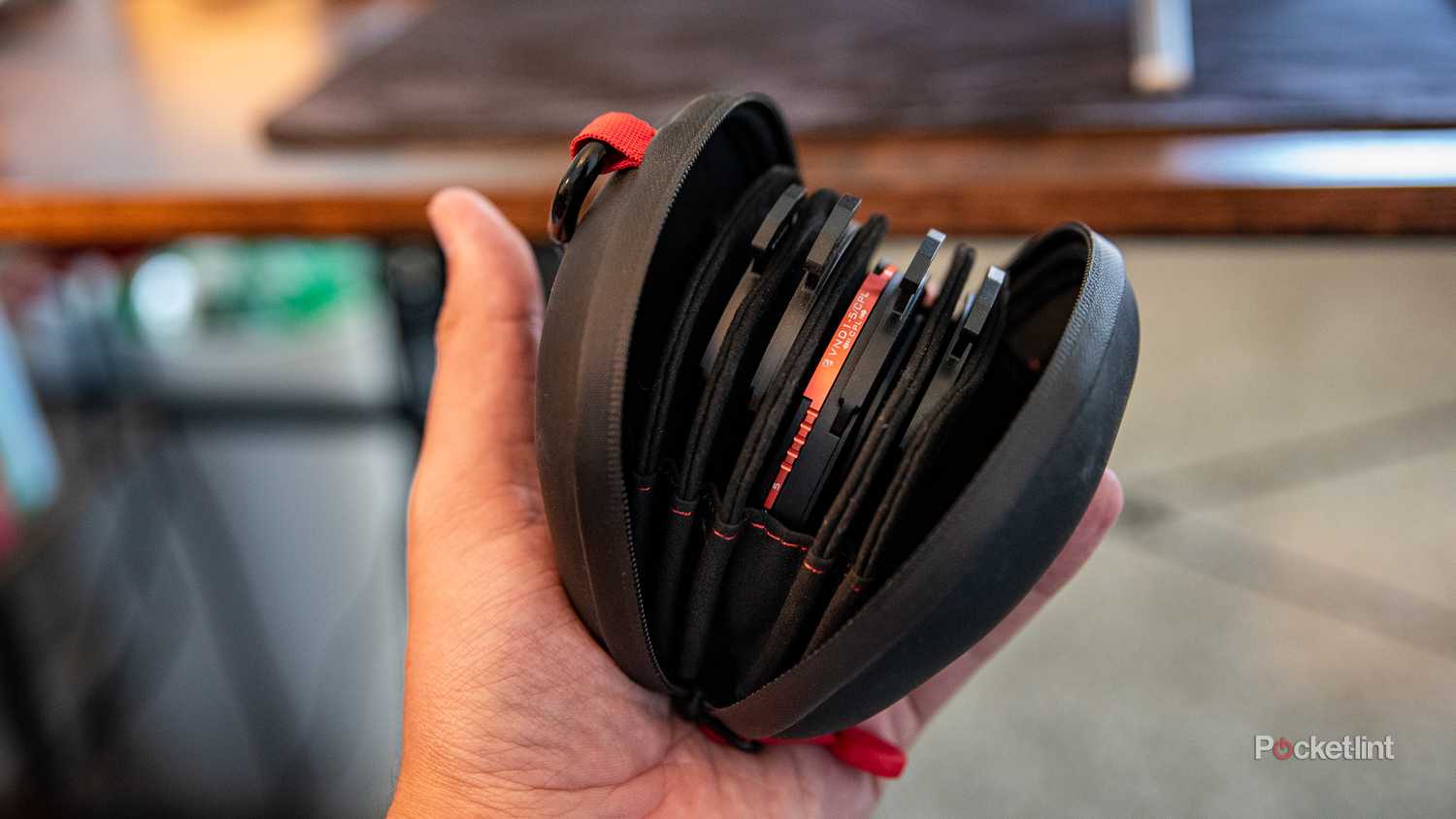 A still photo of the Freewell iPhone Pro Hybrid Filter kit casing.