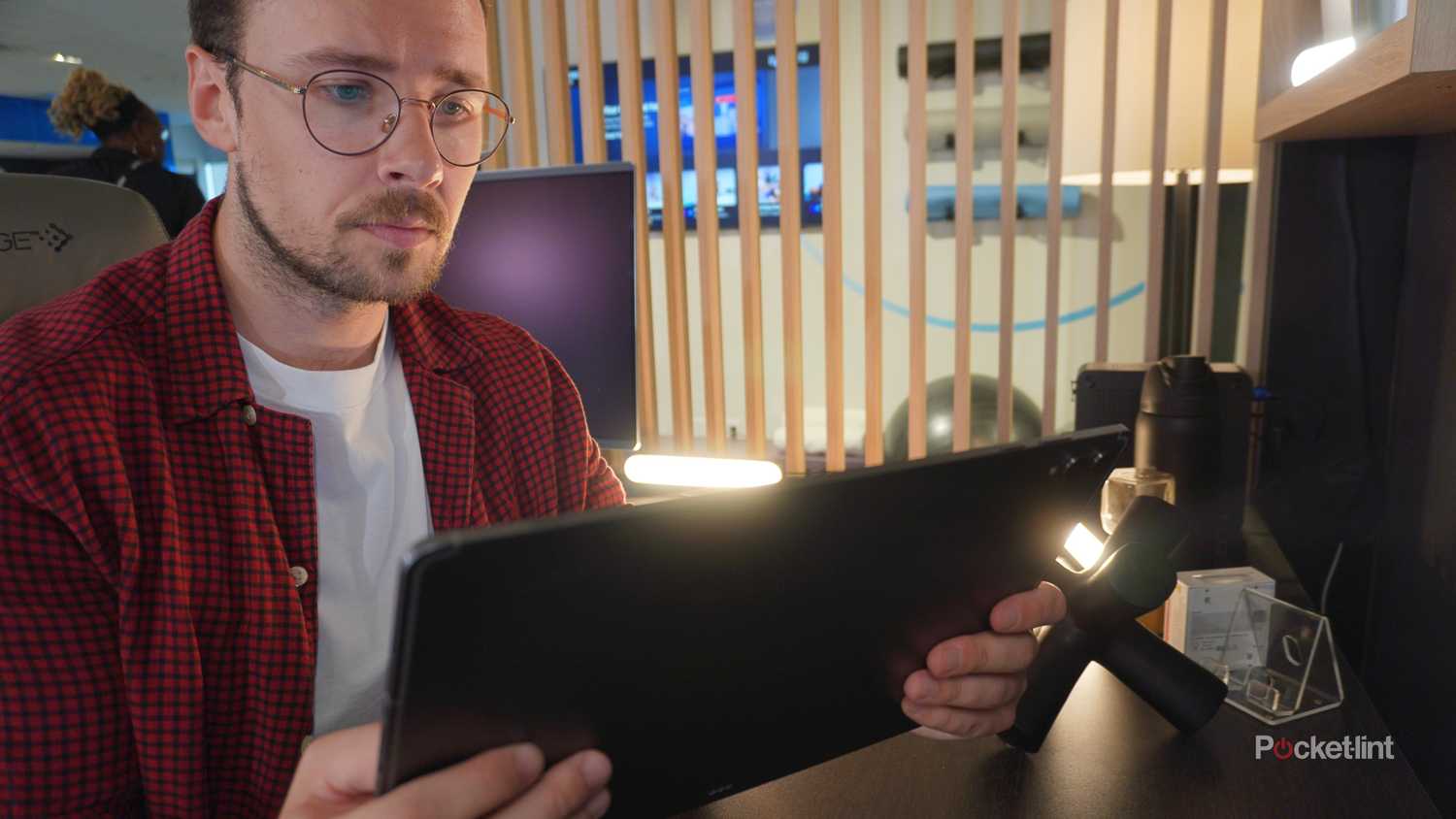 Using a Samsung Galaxy Tab S11.