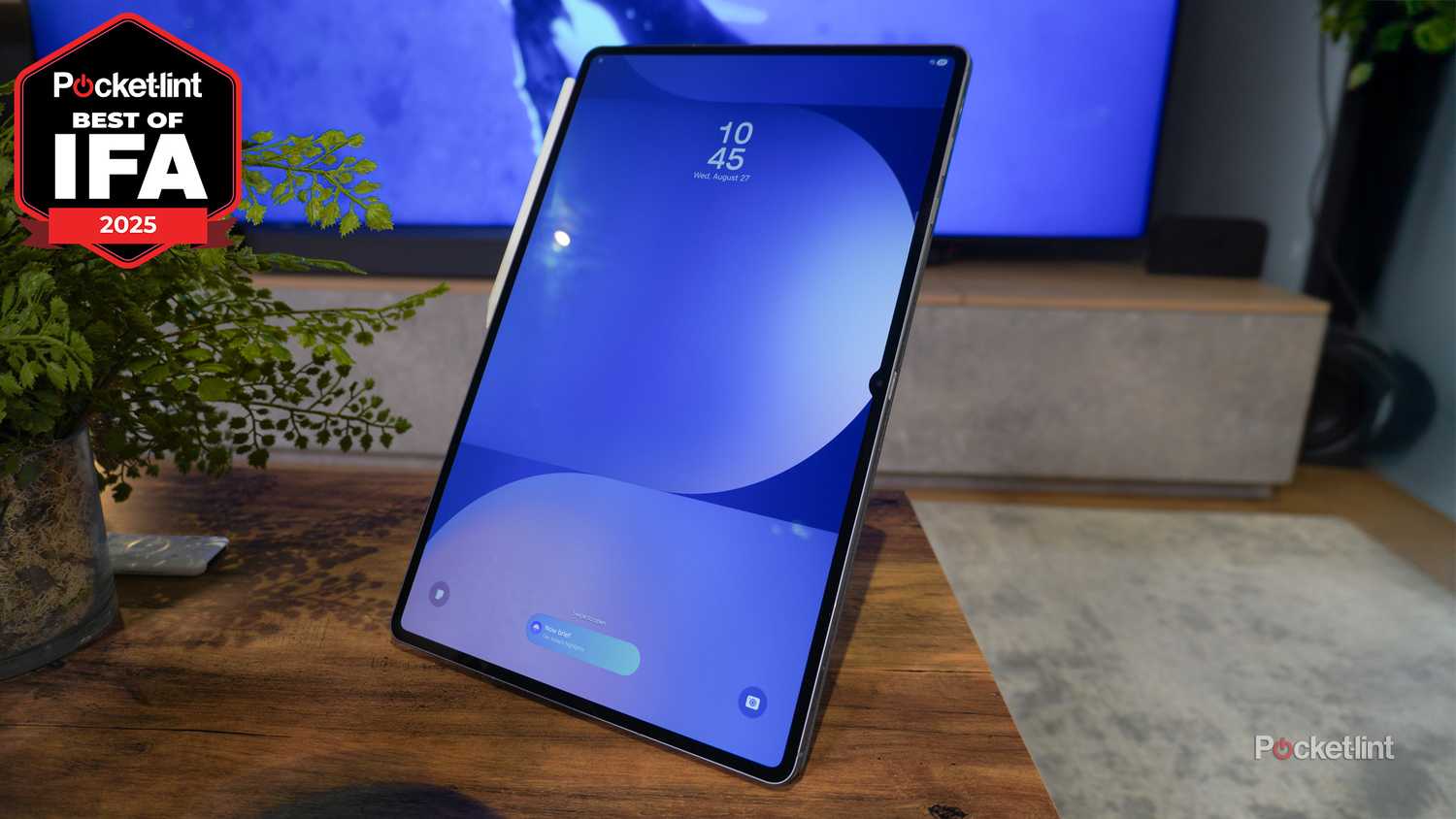Samsung Galaxy Tab S11 Ultra with IFA 2025 award badge