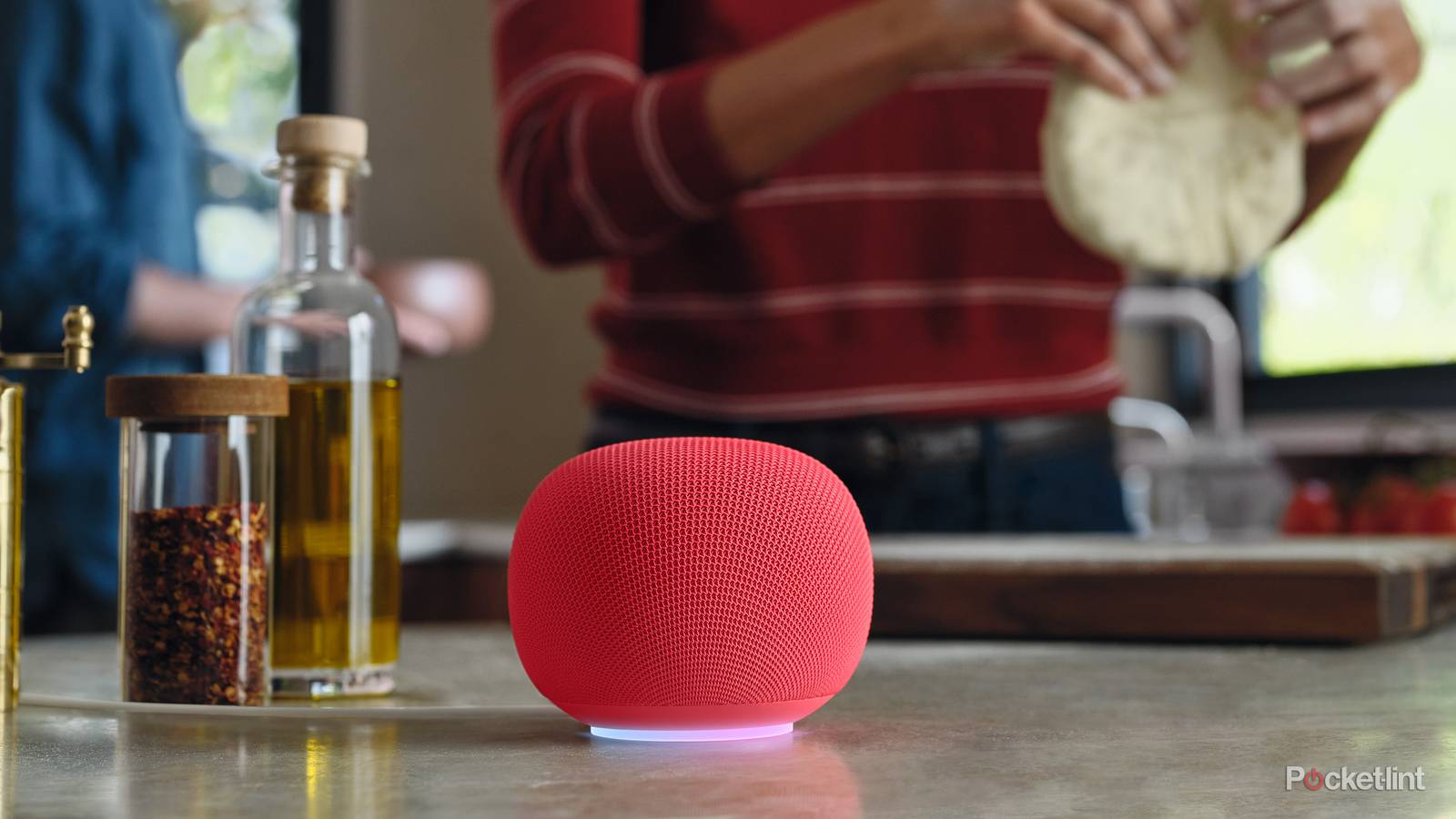 smart speaker google home mini kitchen