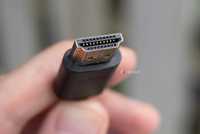The end of an HDMI cable.