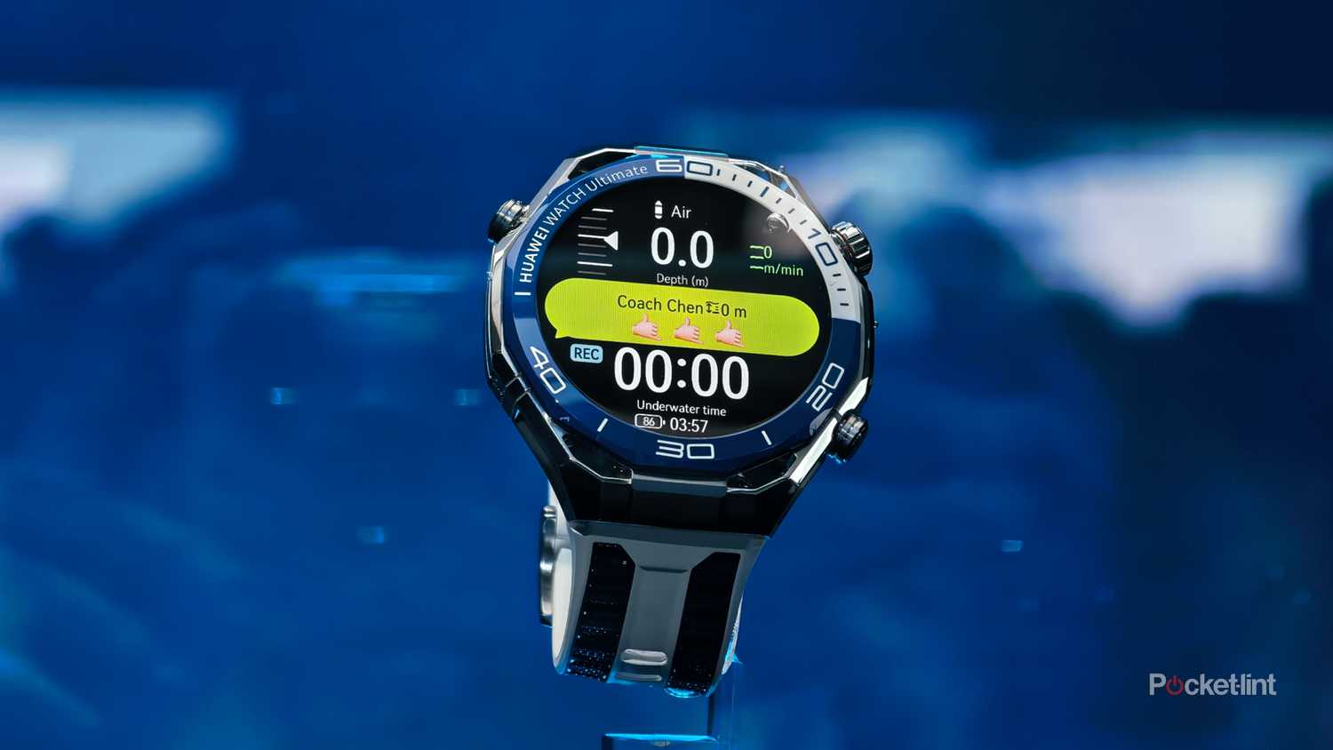Huawei Watch 2 submerged in water