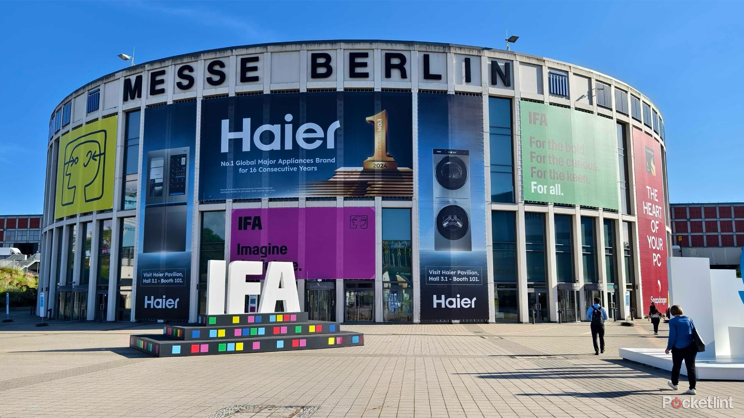 Outside the IFA 2025 Messe complex