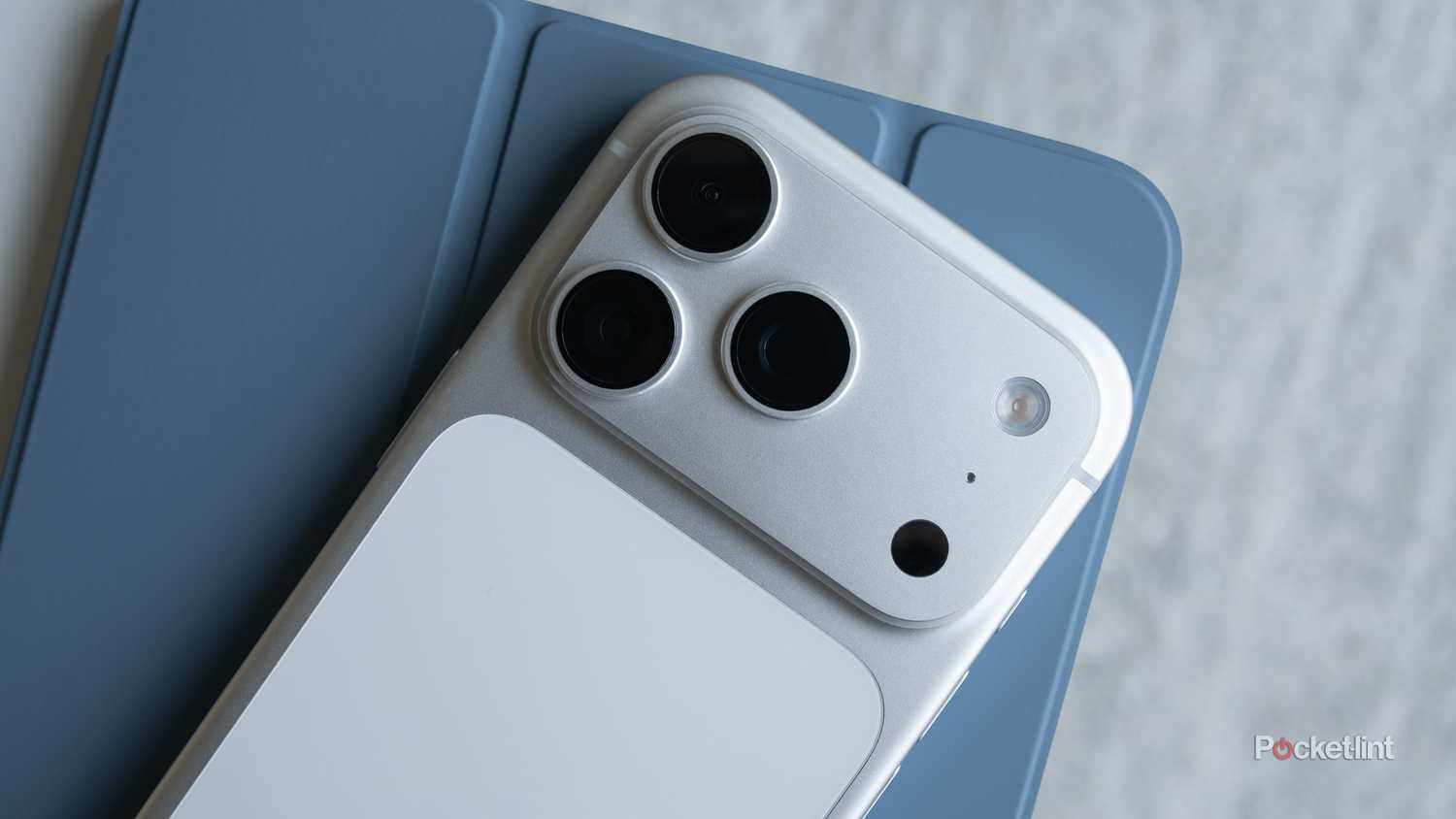 The iPhone 17 Pro's camera bump.