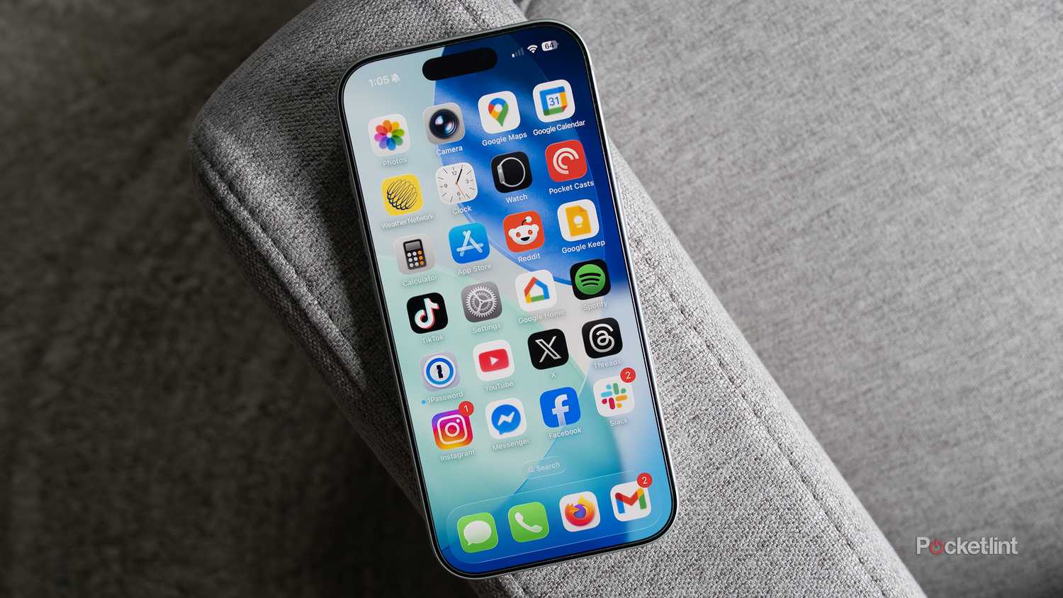 iOS 26 on the iPhone 17 Pro.