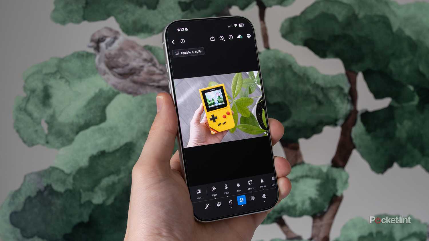 Lightroom CC on the iPhone 17 Pro .