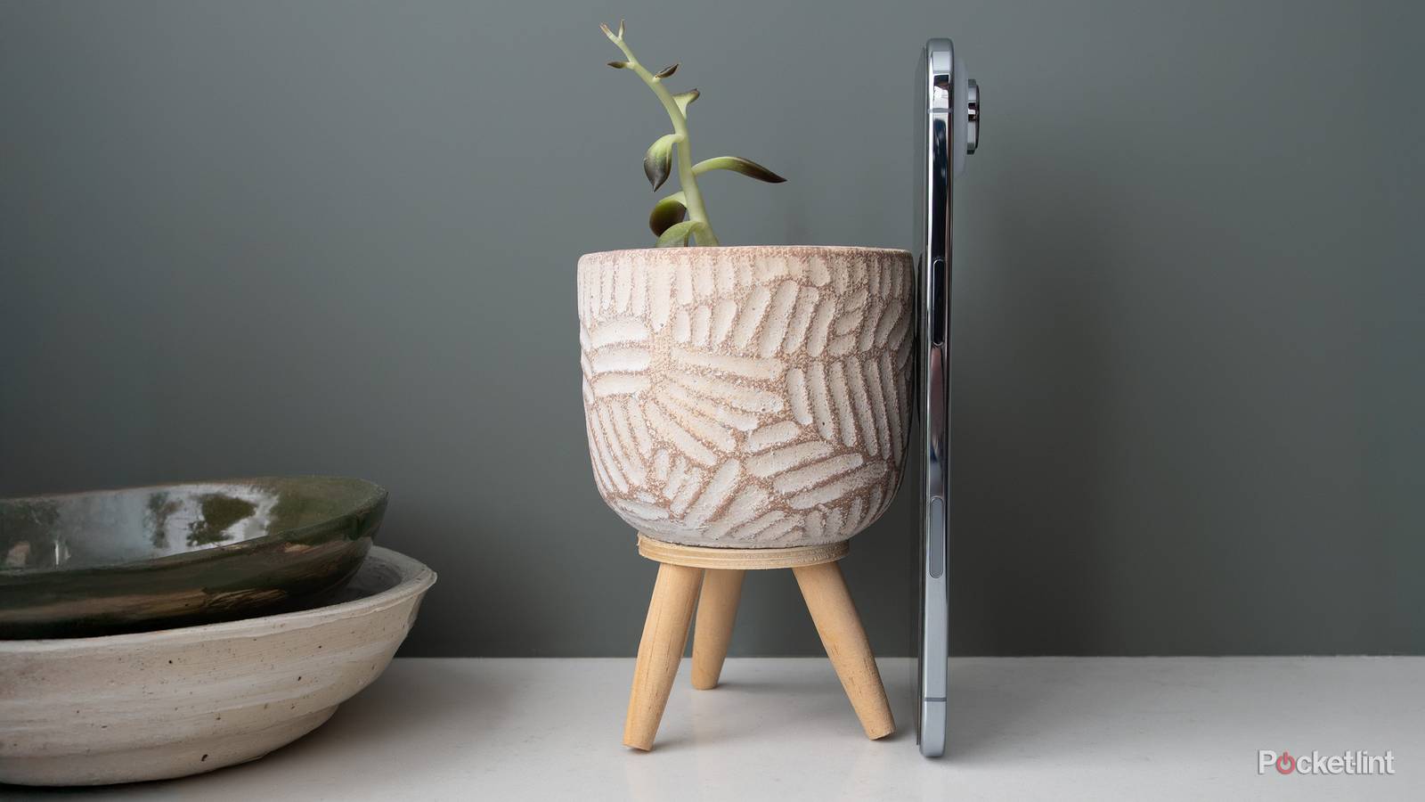 The side of the iPhone Air 