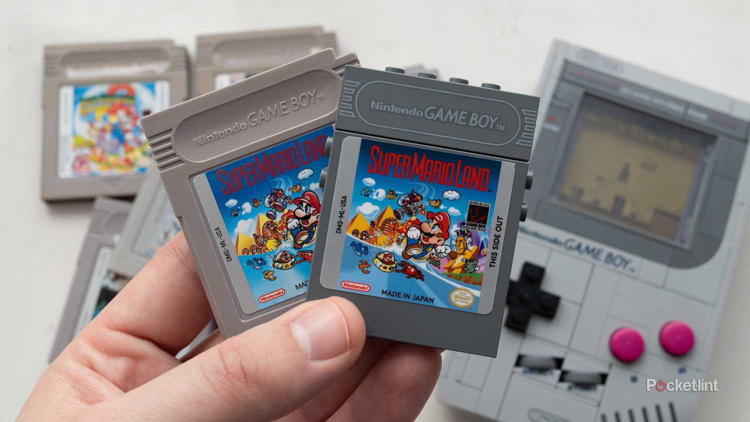 Lego Game Boy cartridges