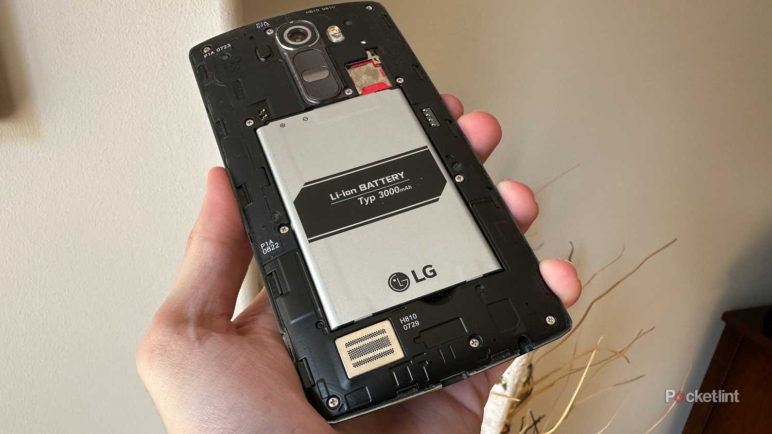 LG G4 removable battery.