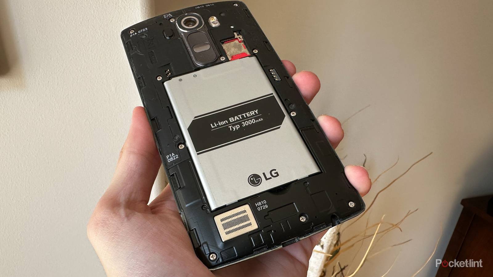 LG G4 removable battery.