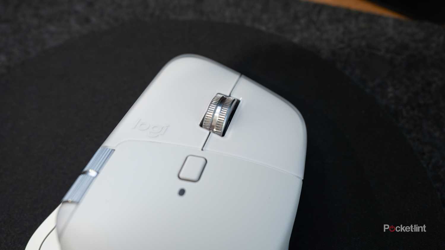 The Logitech MX Master 4's scroll wheel
