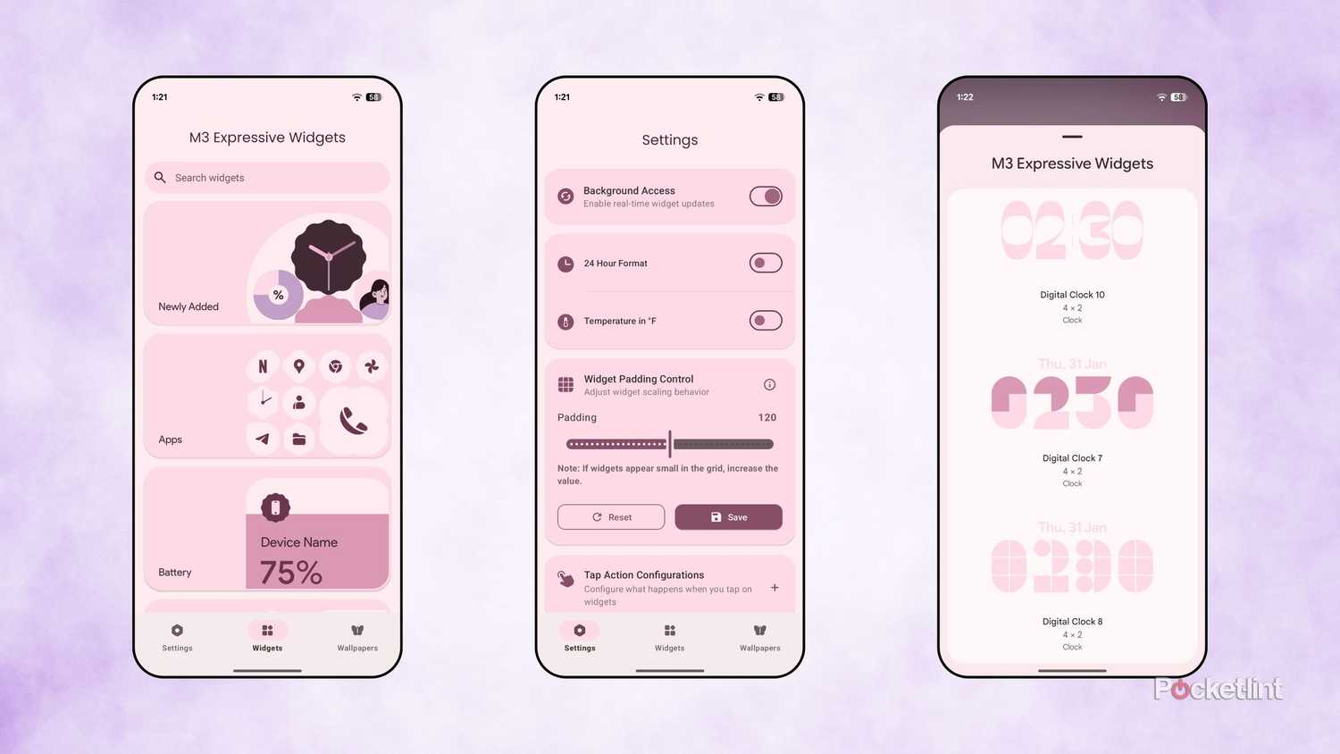 Material You Widgets screenshots