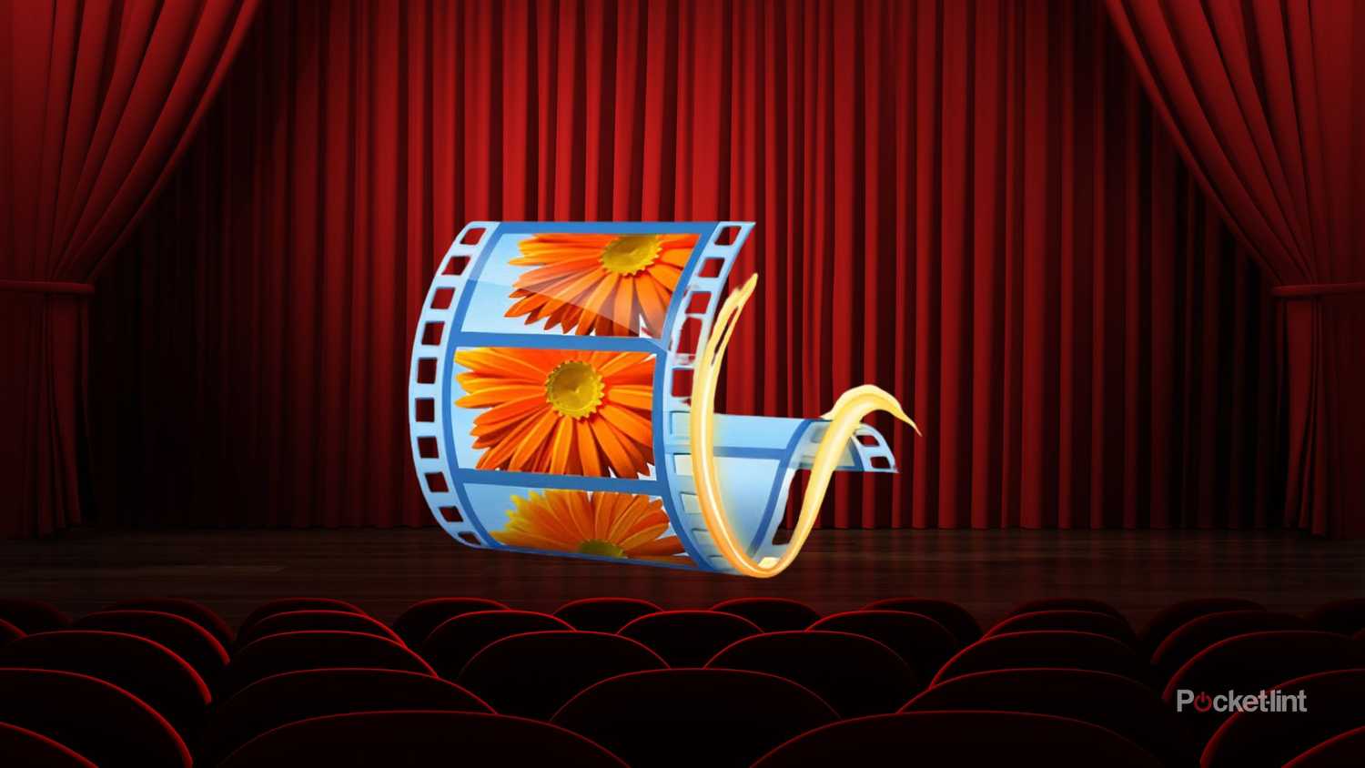 Movie Maker in a theater.