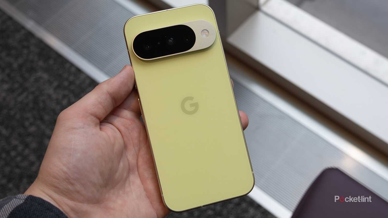 Holding the Pixel 10